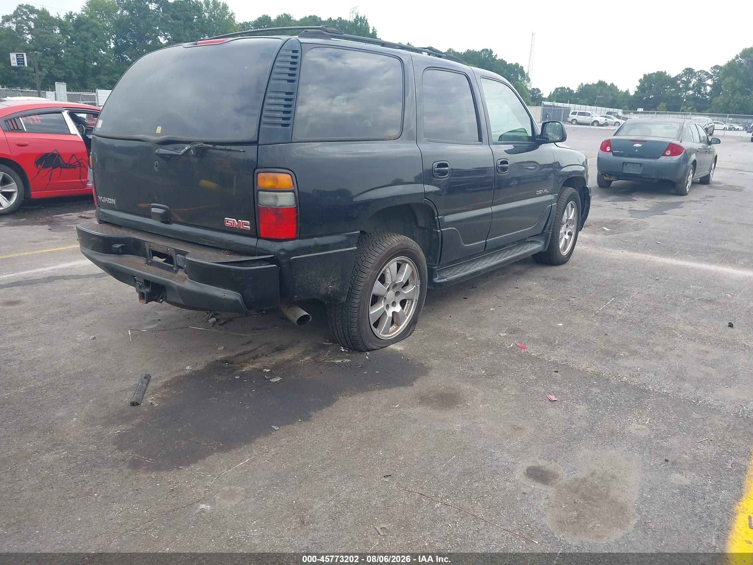 2005 Gmc Yukon Denali Black vin: 1GKEK63U45J139068