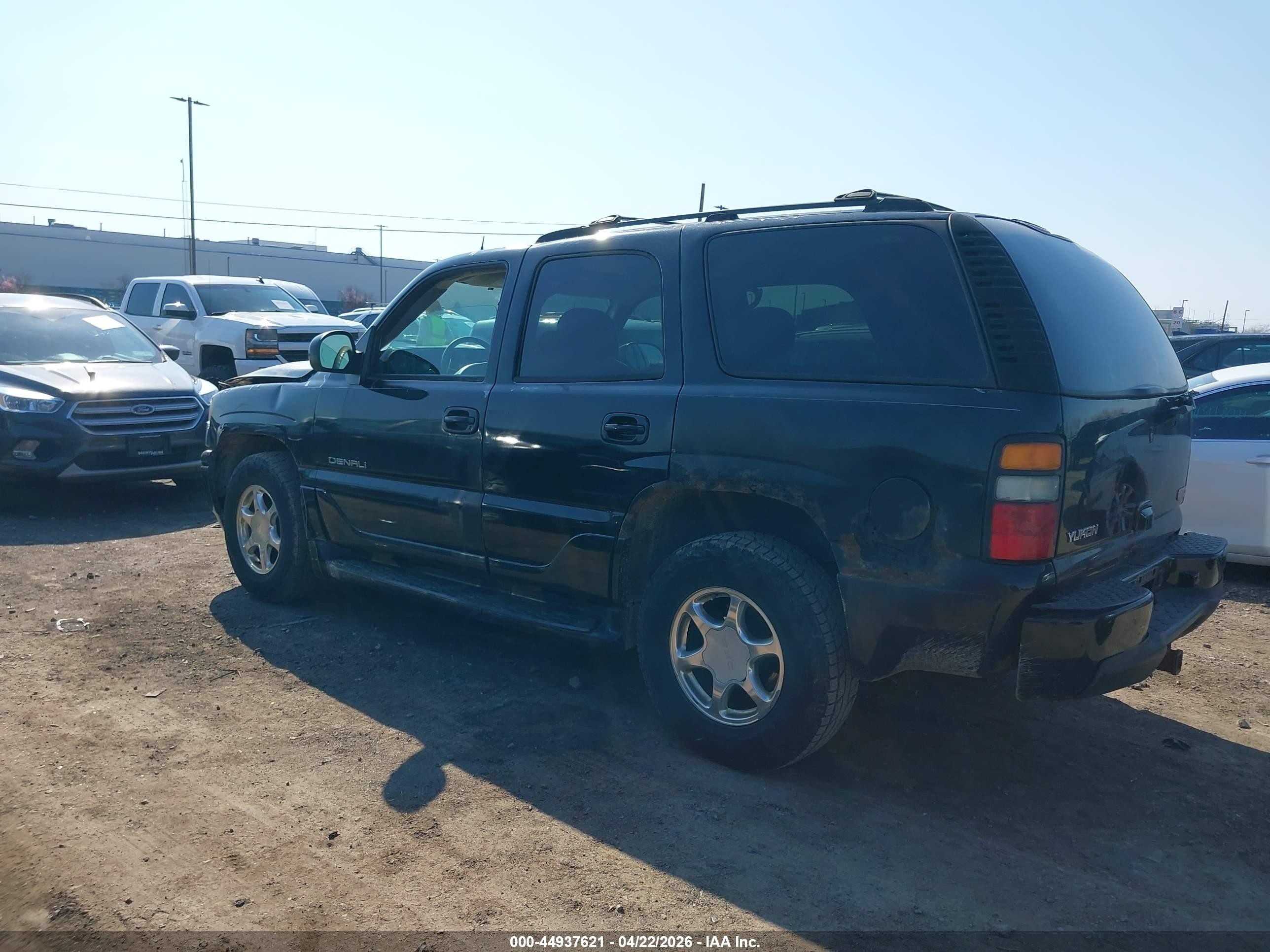 2004 Gmc Yukon Denali Black vin: 1GKEK63U54J272999