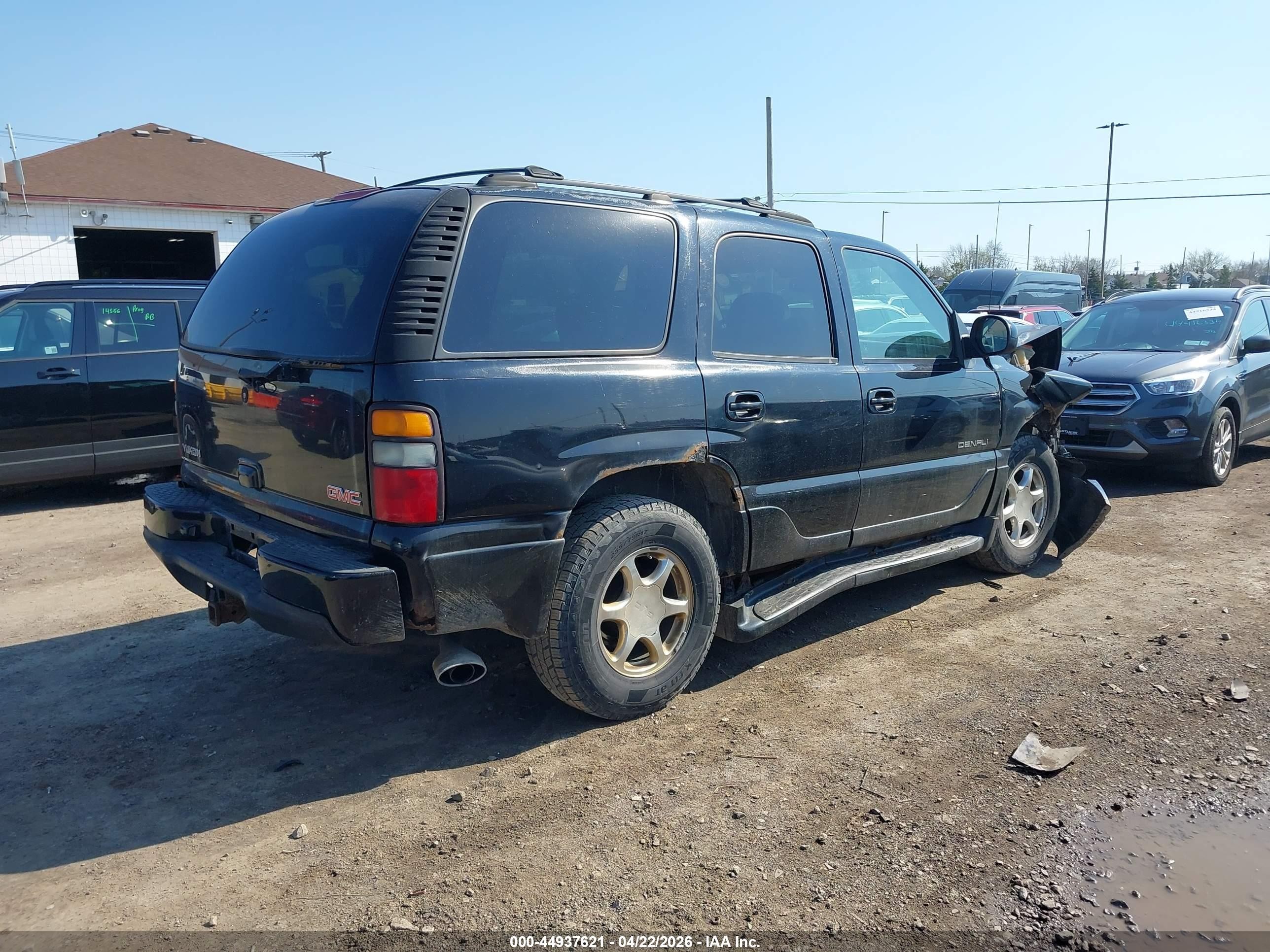 2004 Gmc Yukon Denali Black vin: 1GKEK63U54J272999