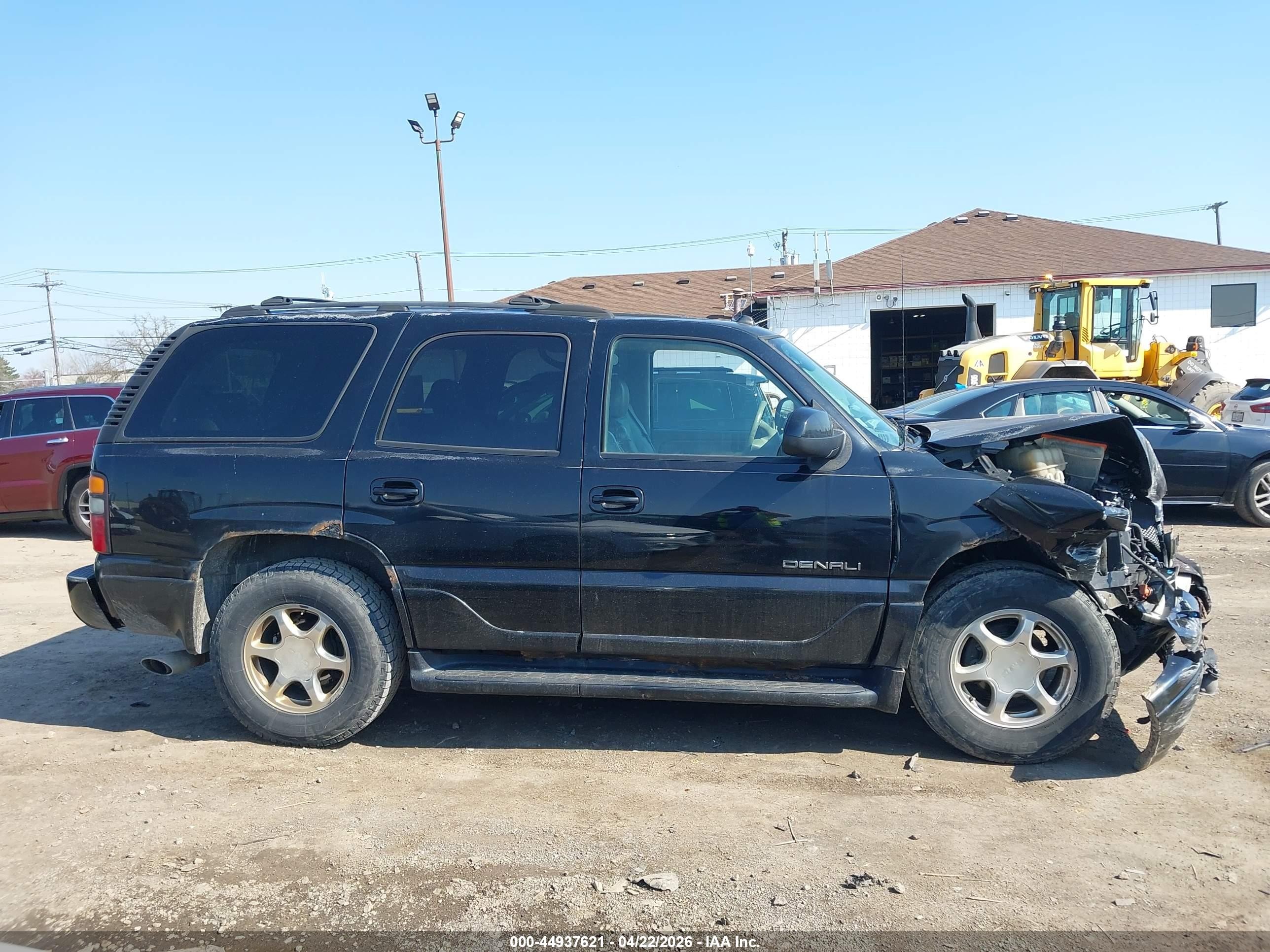 2004 Gmc Yukon Denali Black vin: 1GKEK63U54J272999