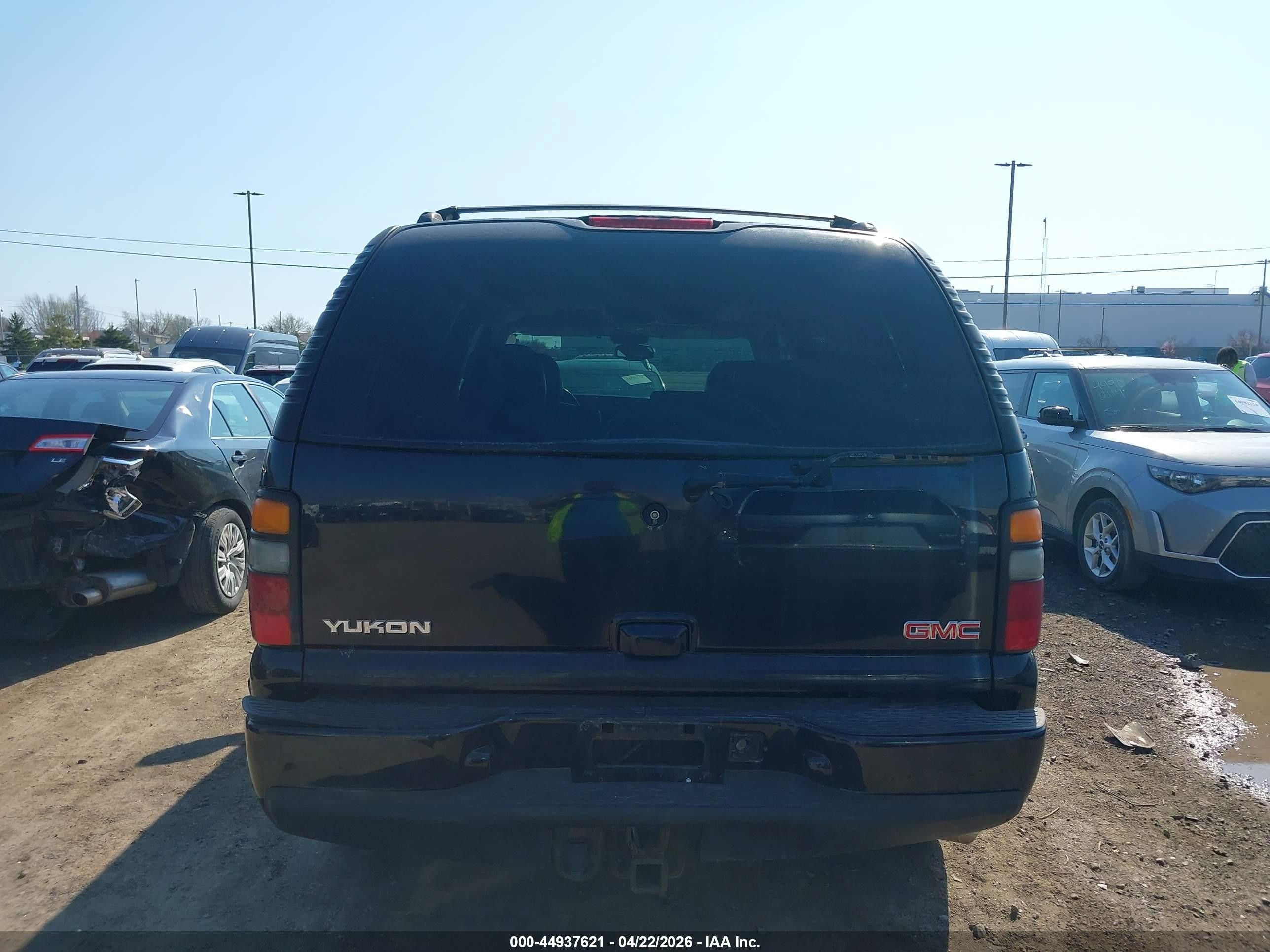 2004 Gmc Yukon Denali Black vin: 1GKEK63U54J272999