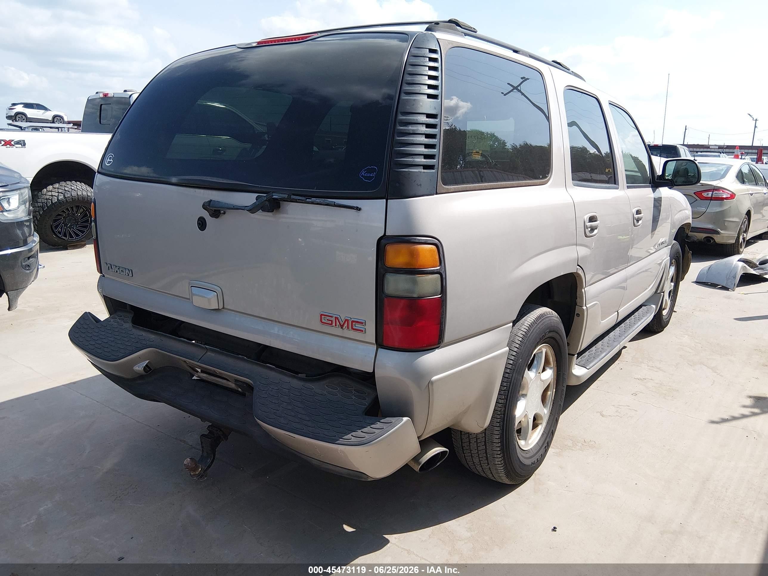 2004 Gmc Yukon Denali Champagne vin: 1GKEK63U64J201858