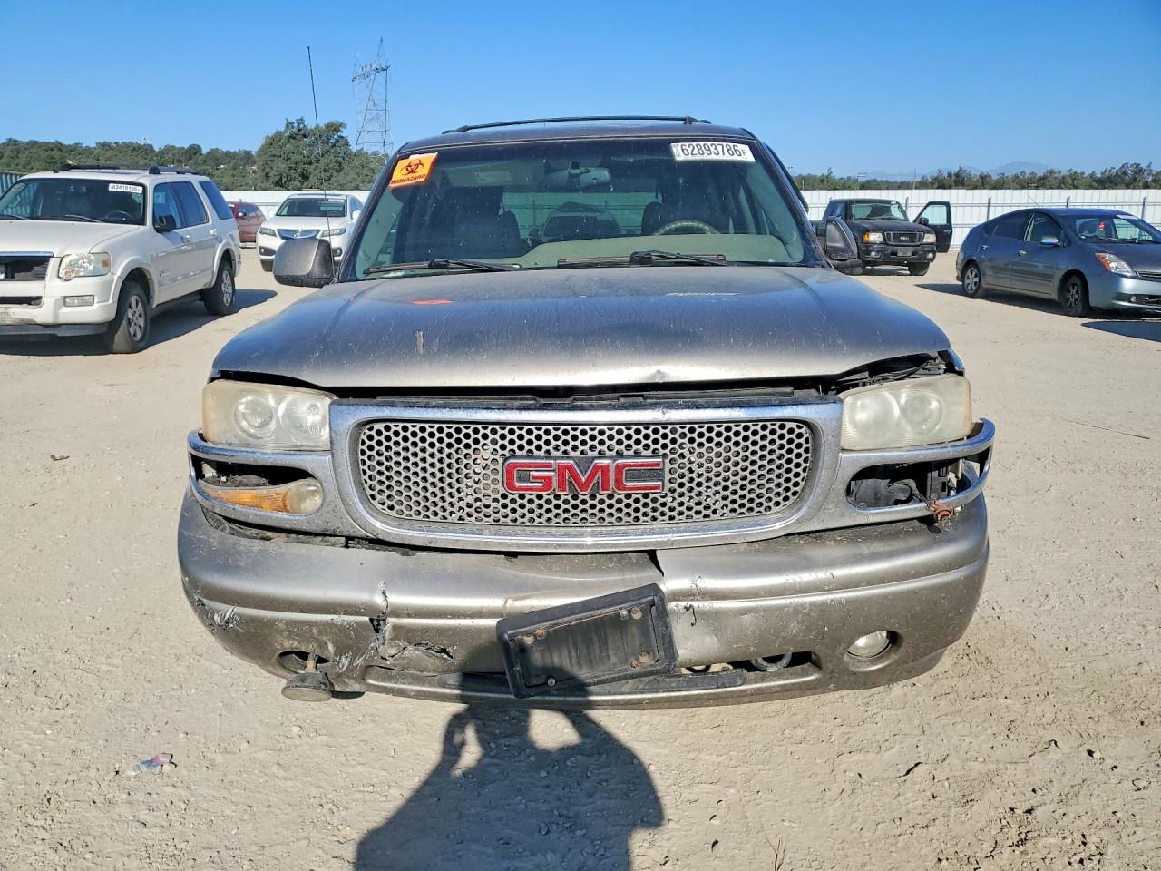2002 Gmc Denali Silver vin: 1GKEK63U72J119599