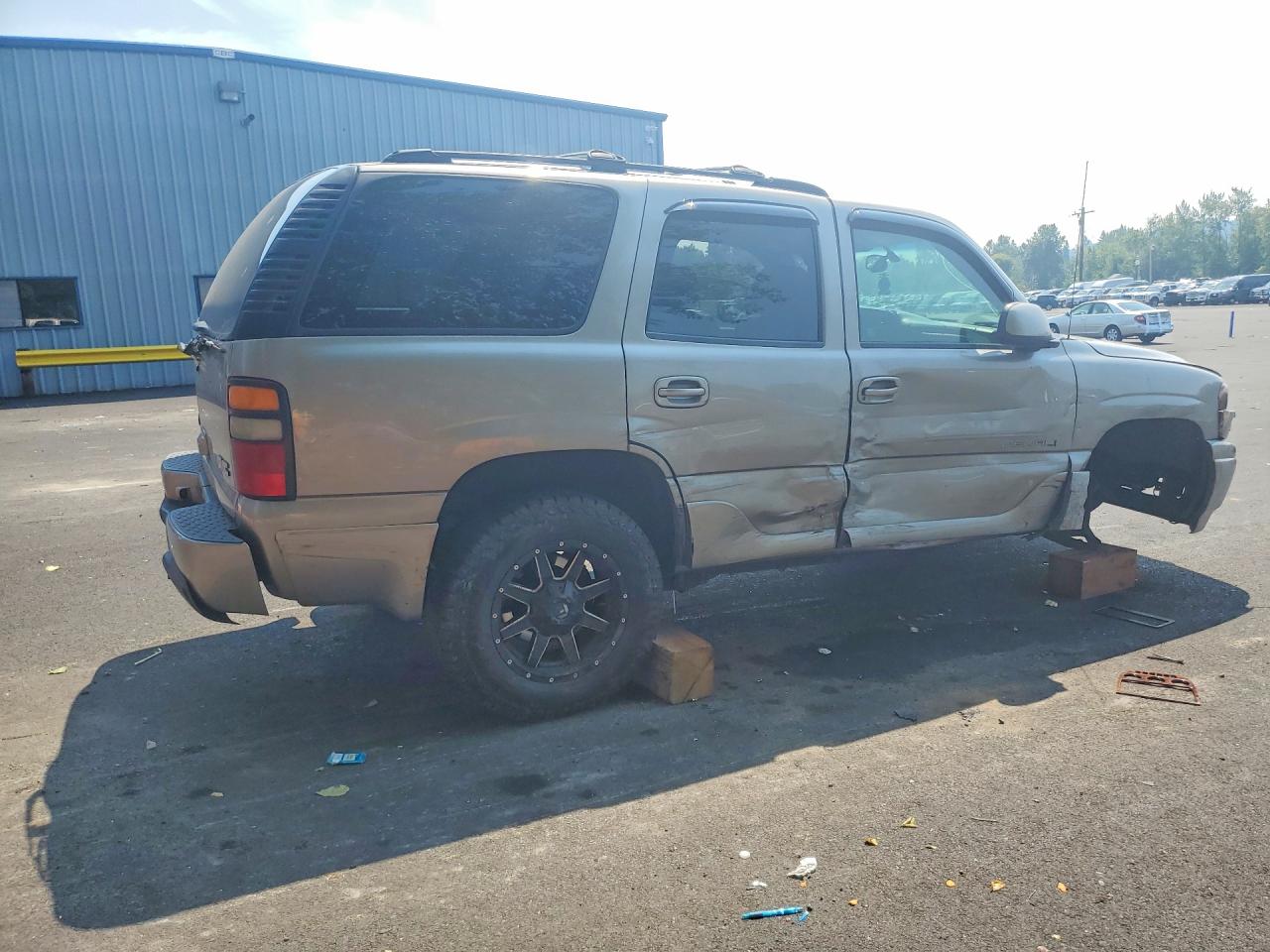 2003 Gmc Yukon Denali Silver vin: 1GKEK63U73J170358