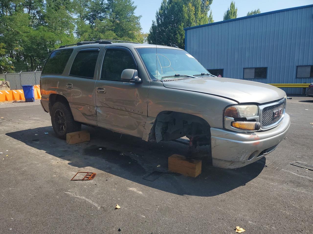 2003 Gmc Yukon Denali Silver vin: 1GKEK63U73J170358