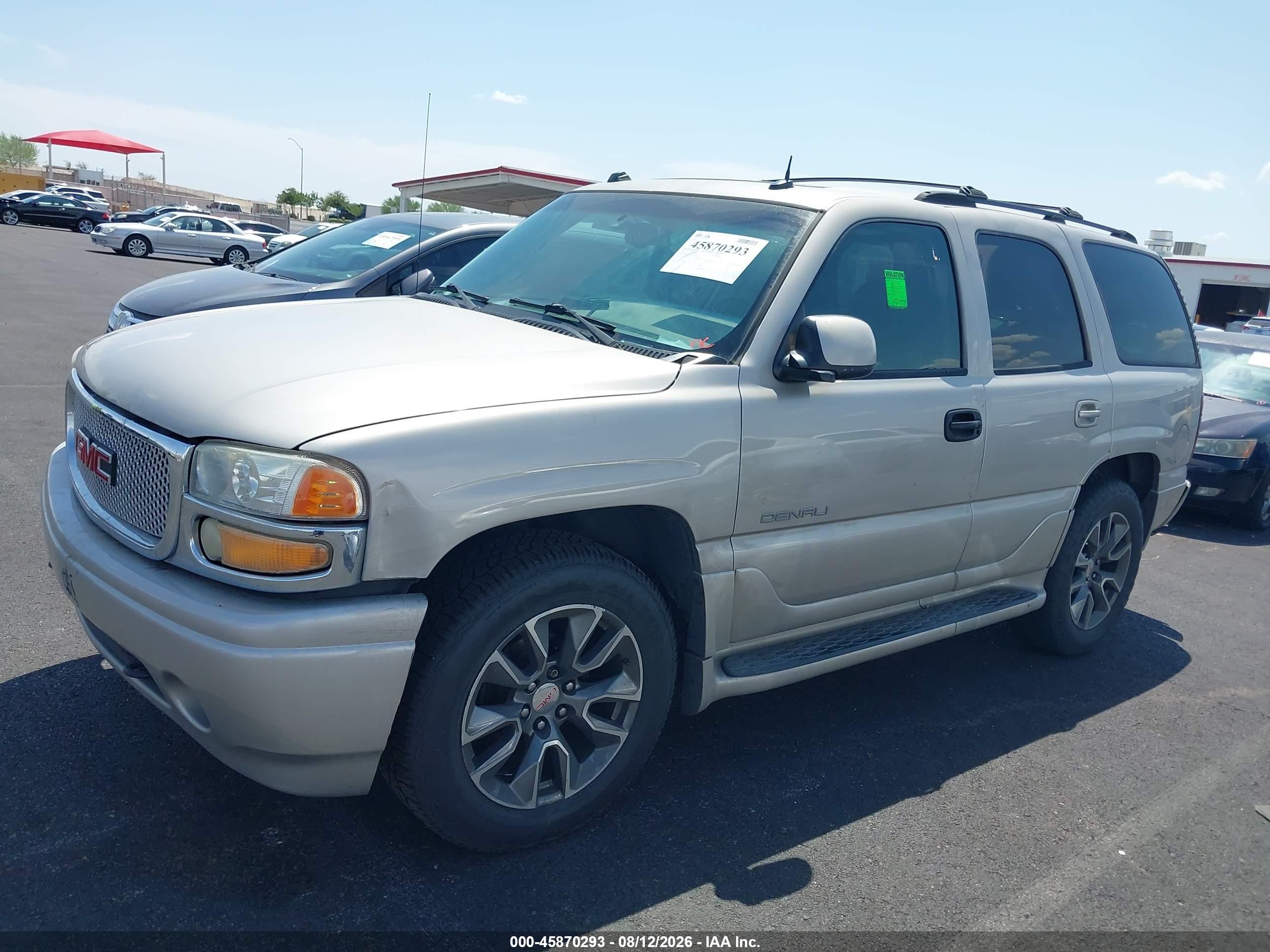 2004 Gmc Yukon Denali Beige vin: 1GKEK63U74J123395
