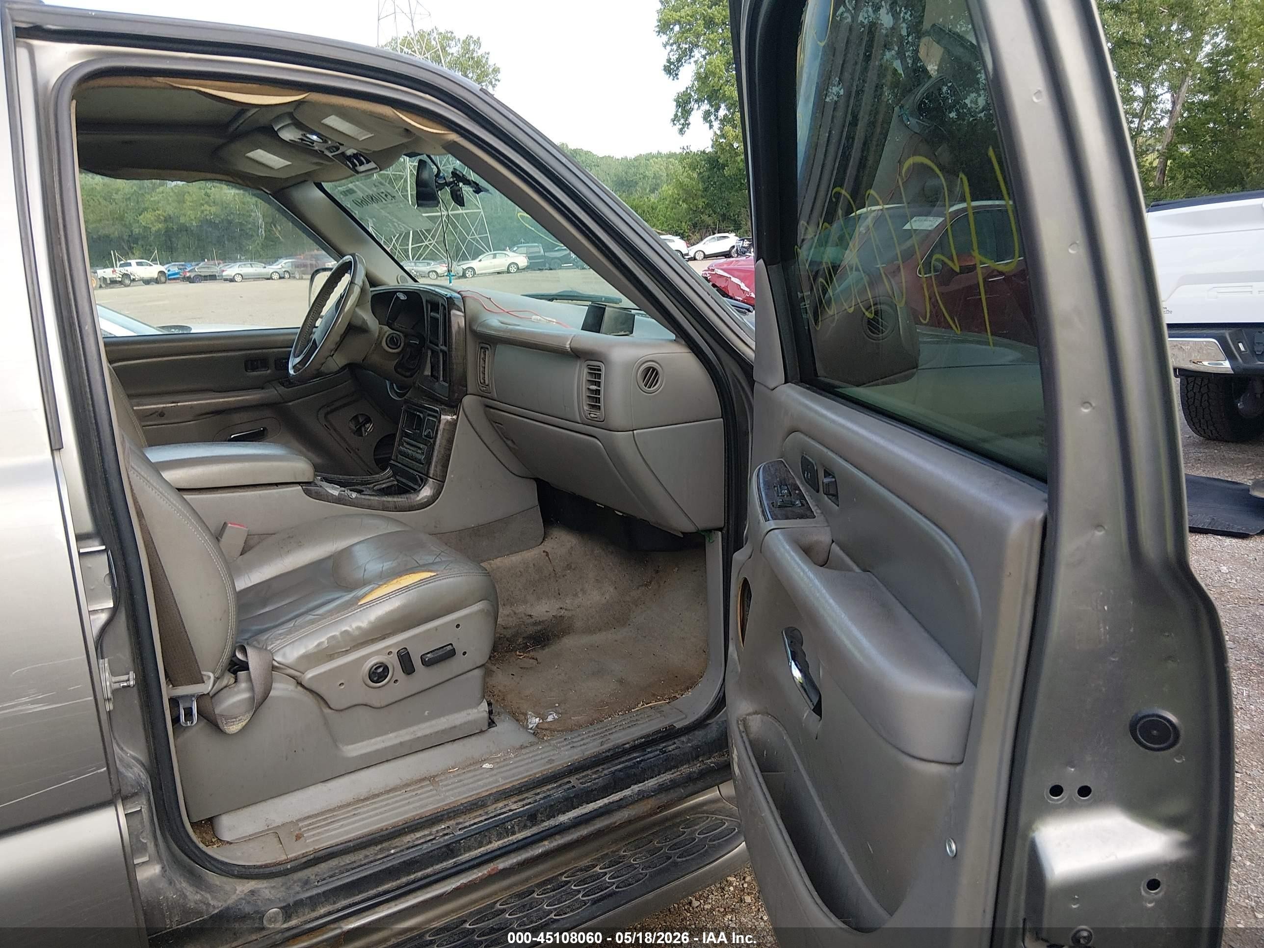 2006 Gmc Yukon Denali Denali Gray vin: 1GKEK63U76J150499