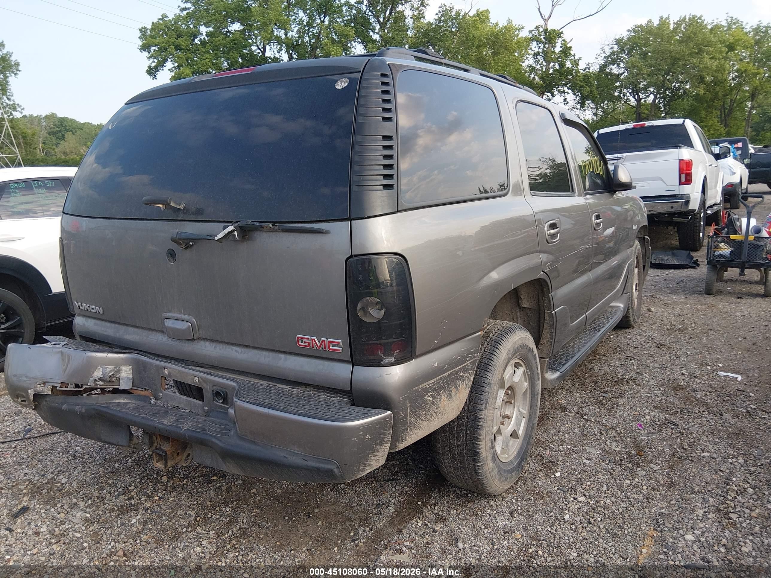 2006 Gmc Yukon Denali Denali Gray vin: 1GKEK63U76J150499