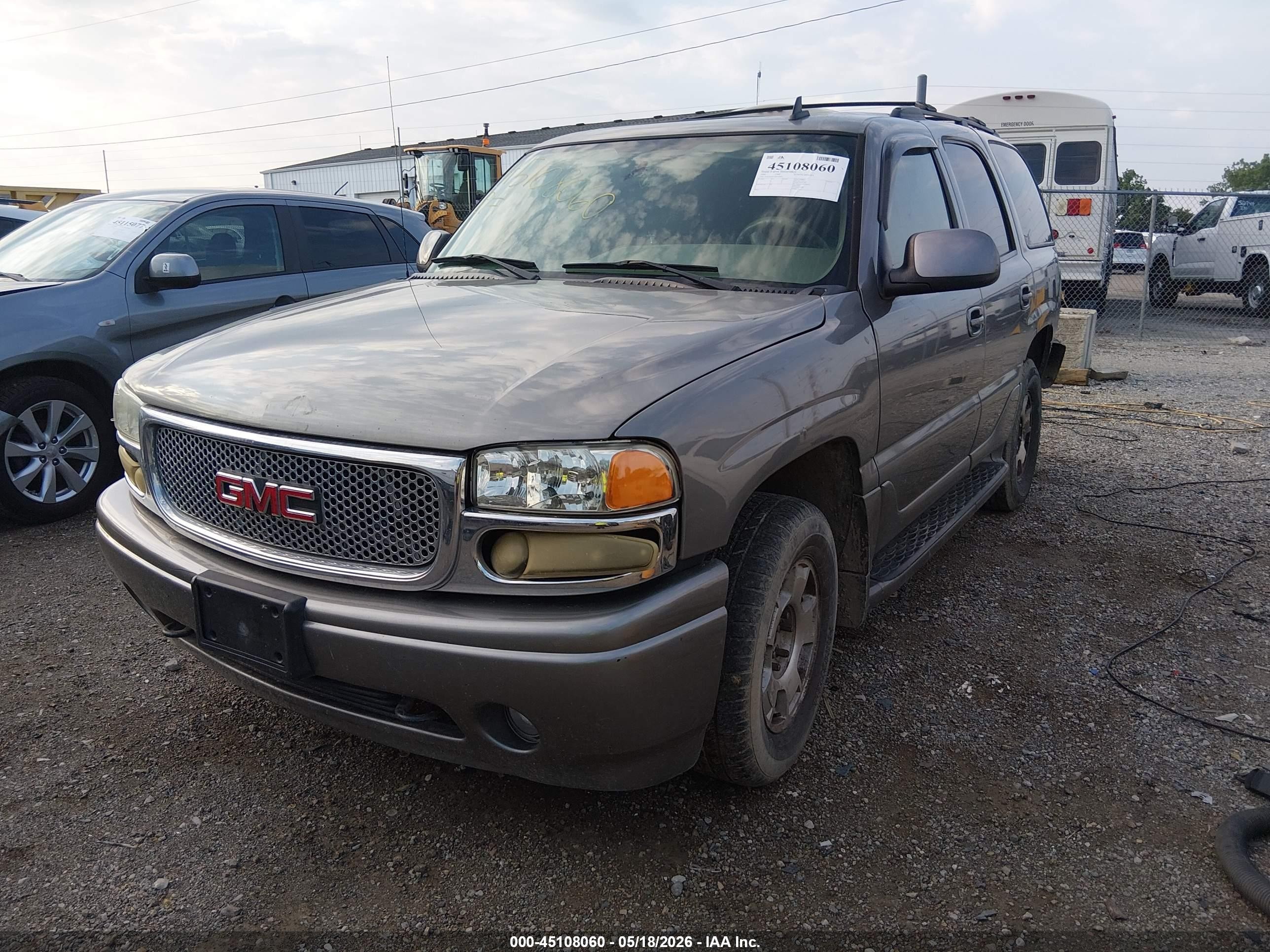 2006 Gmc Yukon Denali Denali Gray vin: 1GKEK63U76J150499
