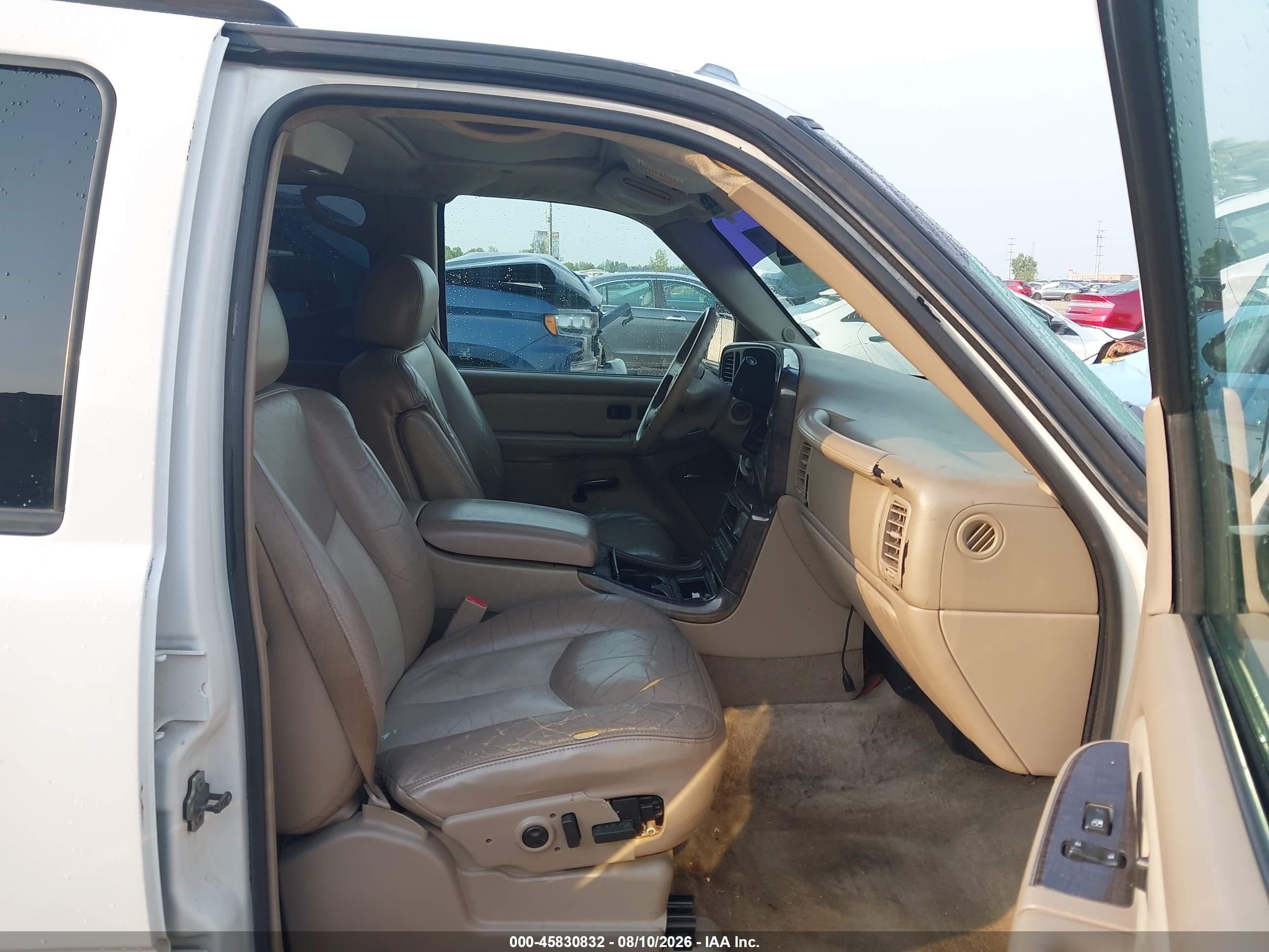 2004 Gmc Yukon Denali White vin: 1GKEK63U84J296164
