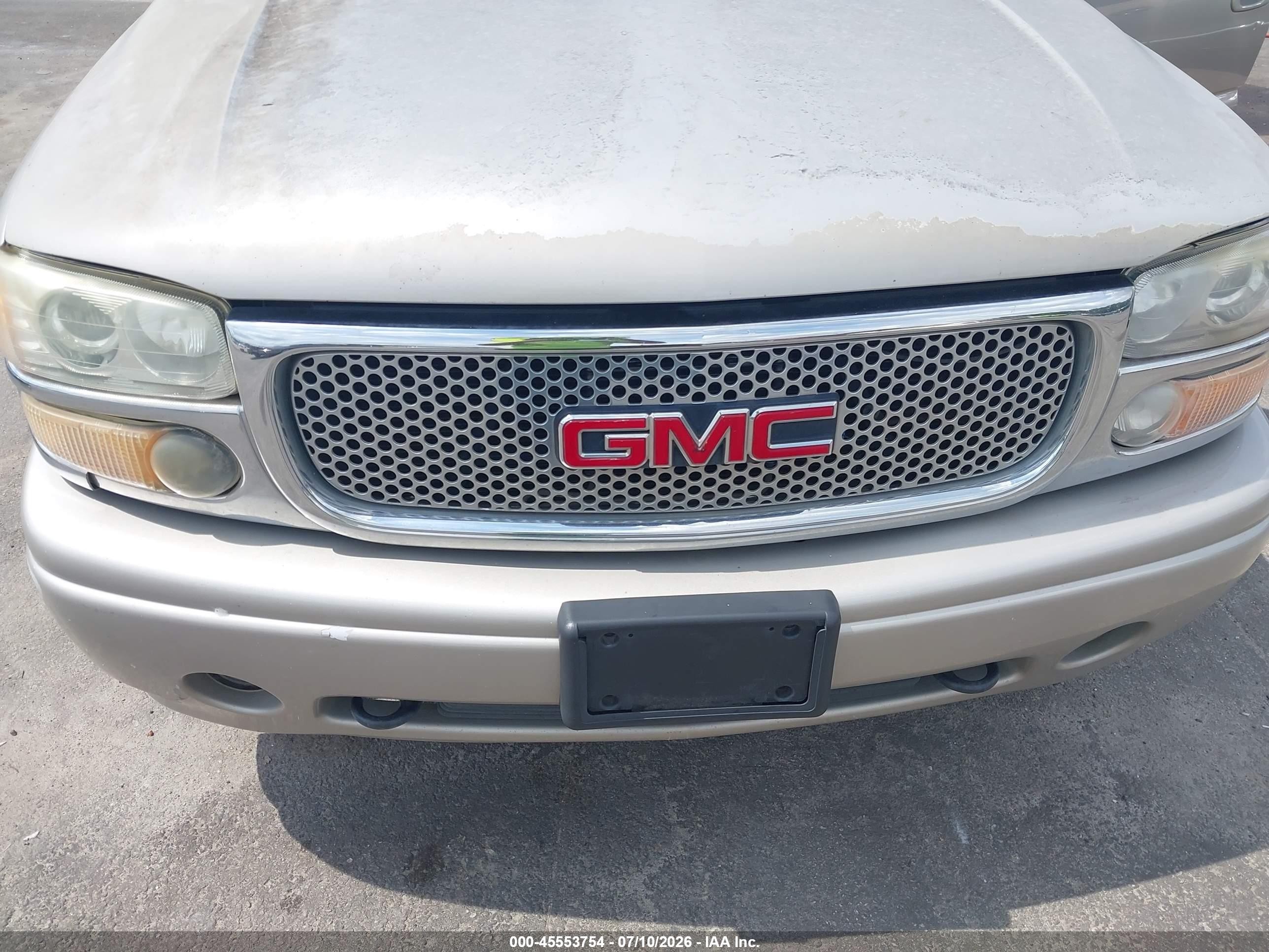 2005 Gmc Yukon Denali Серый vin: 1GKEK63U85J124251