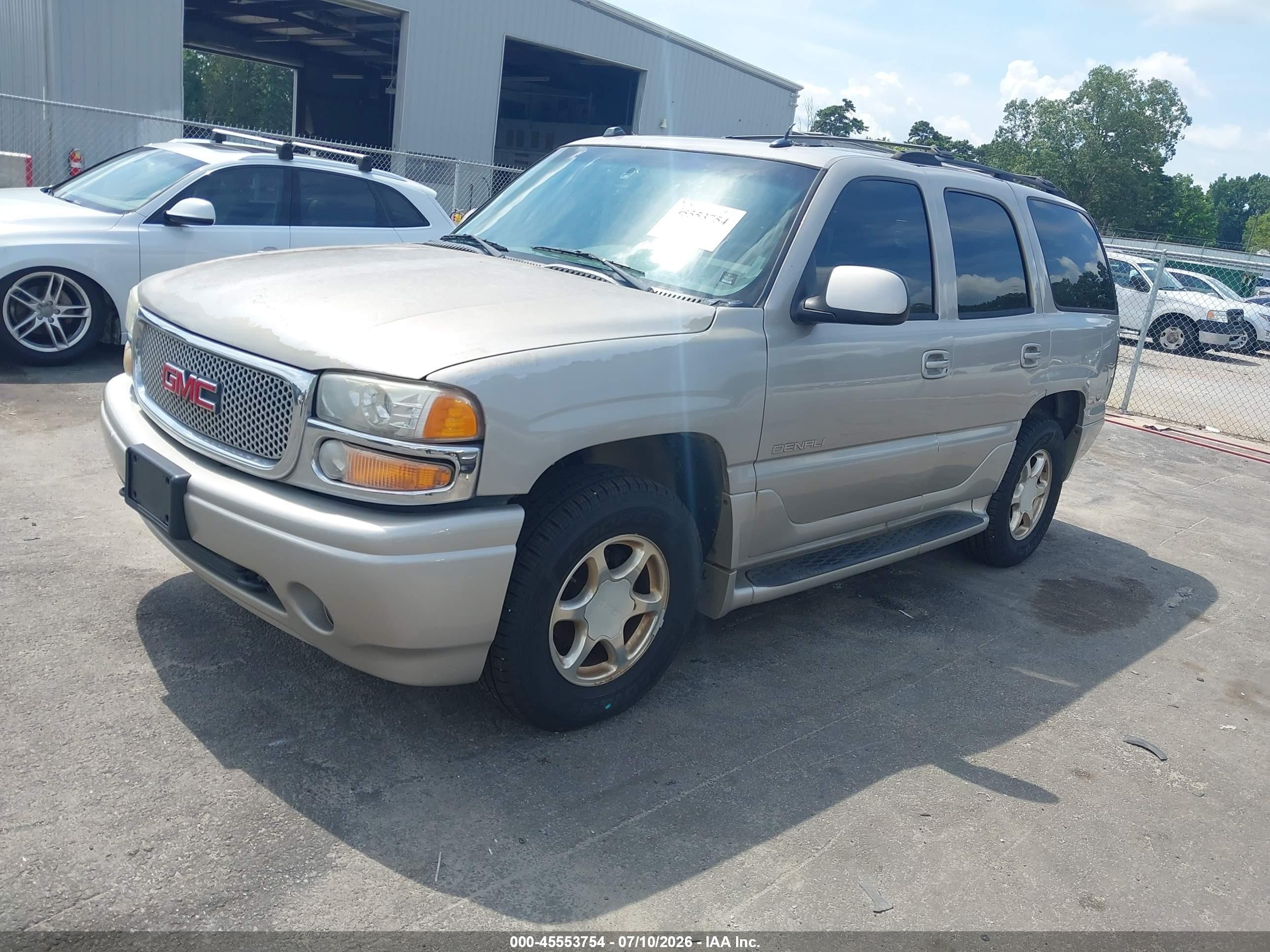 2005 Gmc Yukon Denali Серый vin: 1GKEK63U85J124251