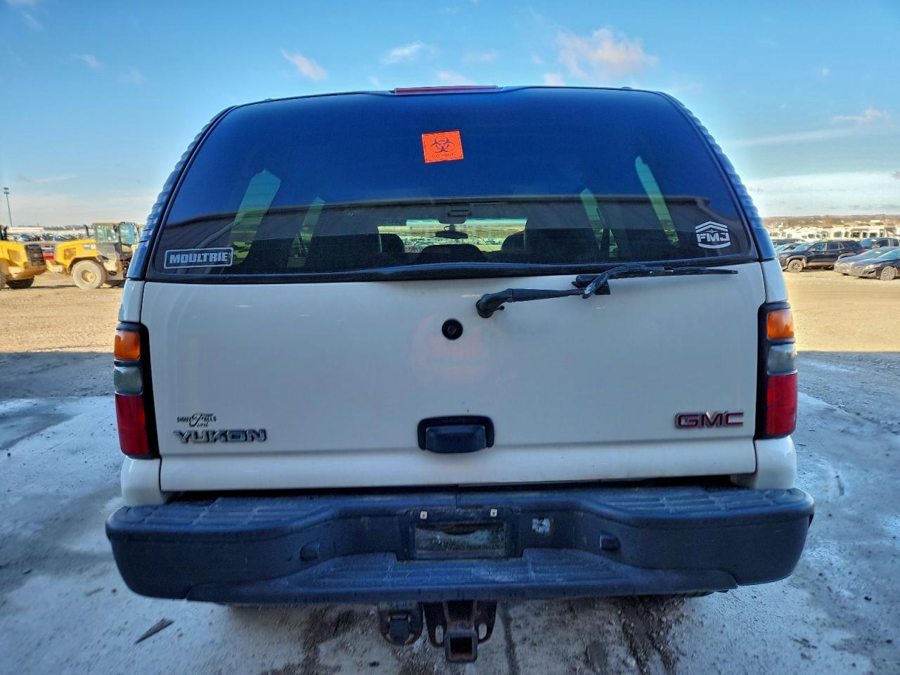 2005 Gmc Yukon Denali White vin: 1GKEK63U95J109208