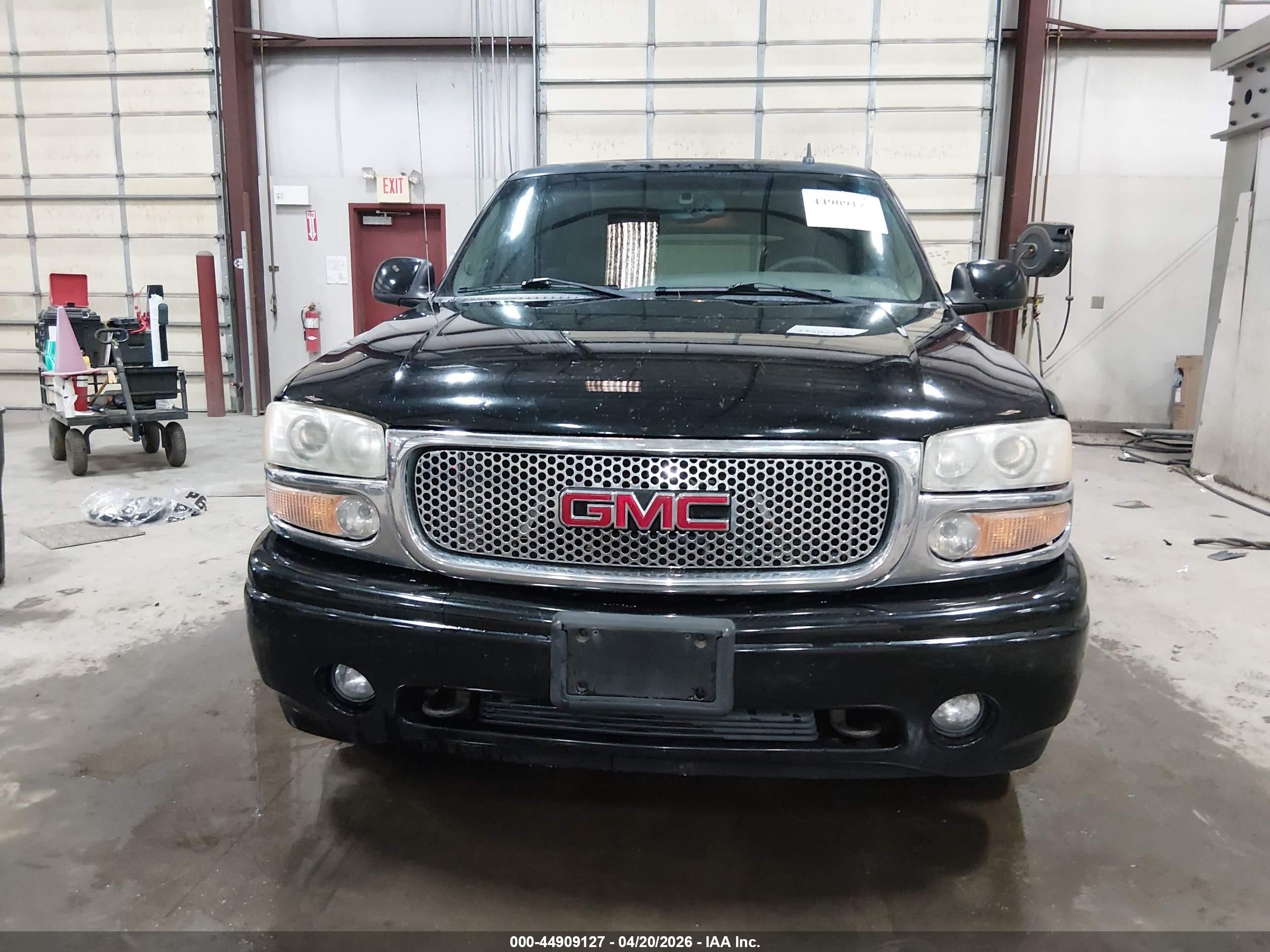 2006 Gmc Yukon Denali Black vin: 1GKEK63U96J151699