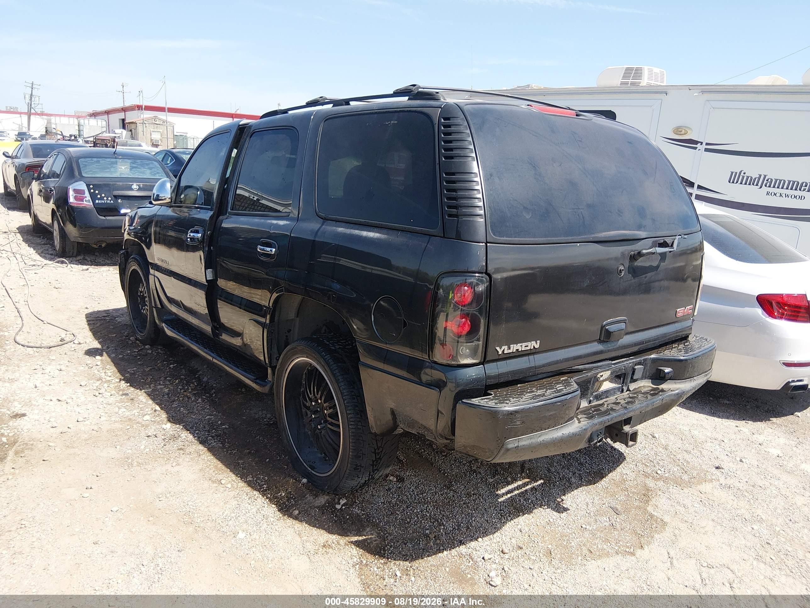 2003 Gmc Yukon Denali Blue vin: 1GKEK63UX3J218547