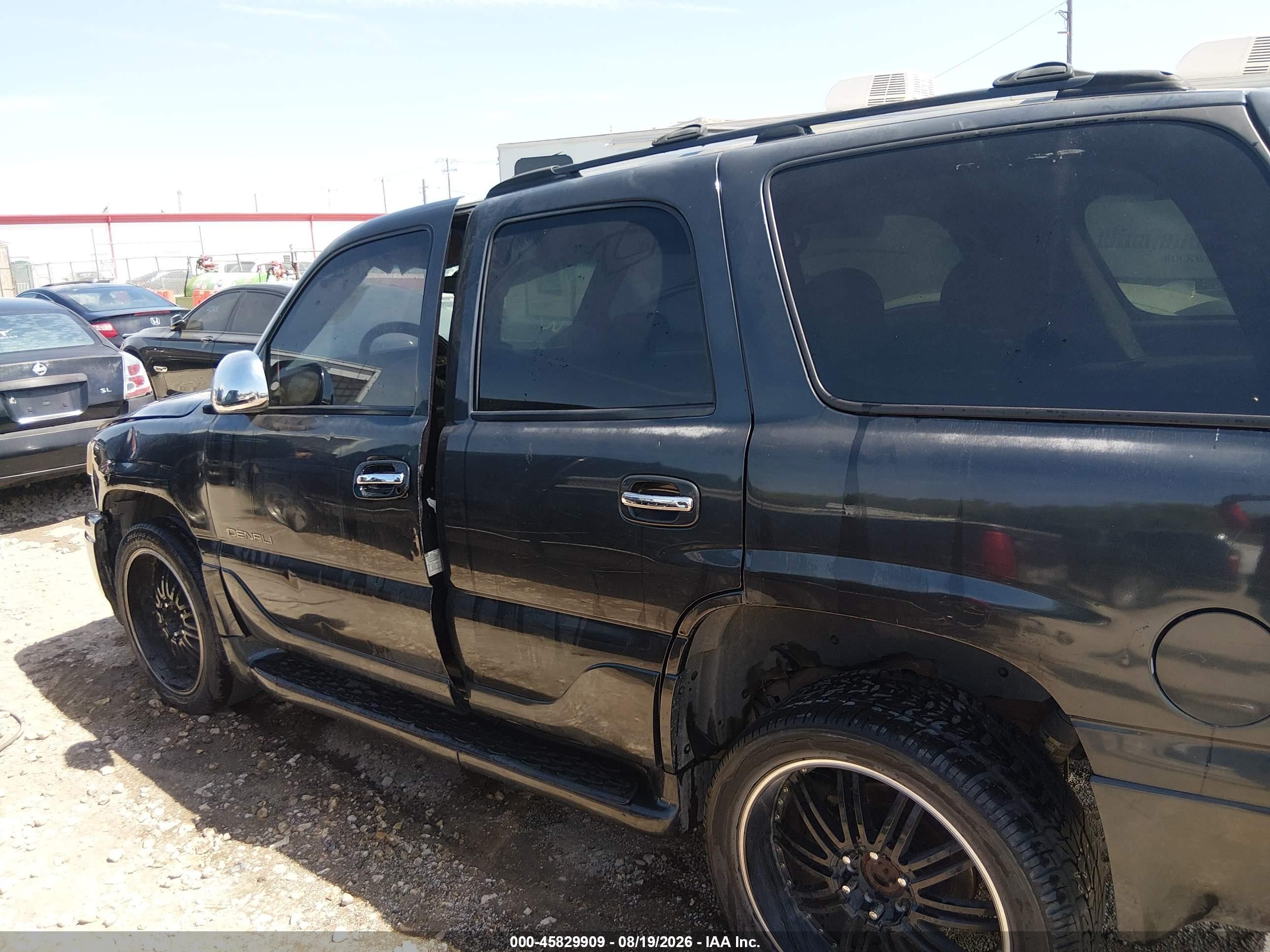2003 Gmc Yukon Denali Blue vin: 1GKEK63UX3J218547