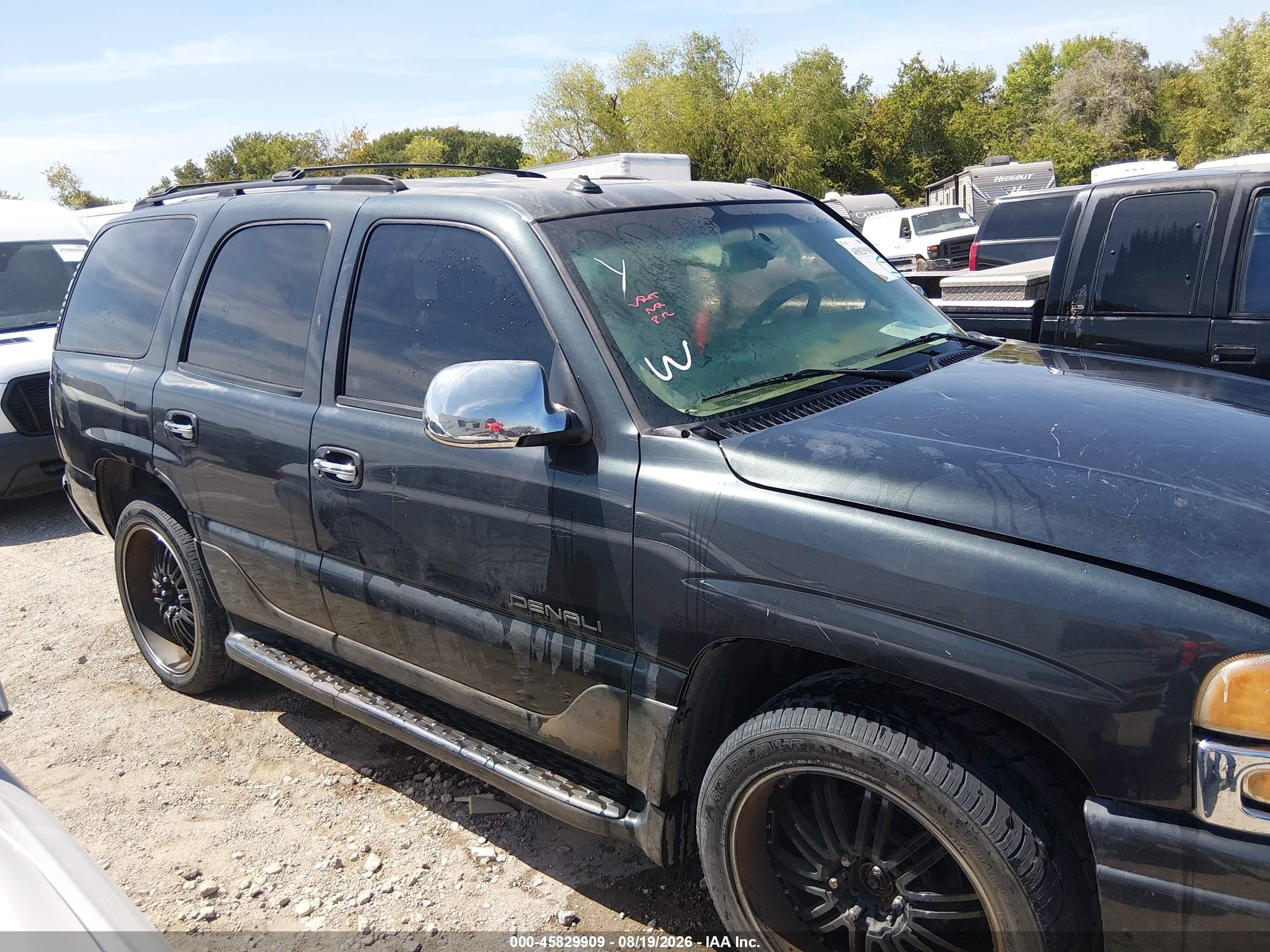 2003 Gmc Yukon Denali Blue vin: 1GKEK63UX3J218547