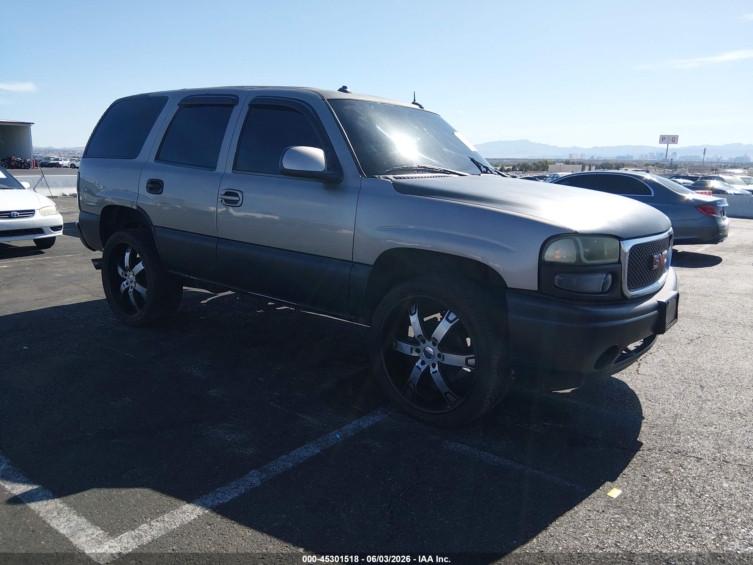 2003 Gmc Yukon Denali Champagne vin: 1GKEK63UX3J299209