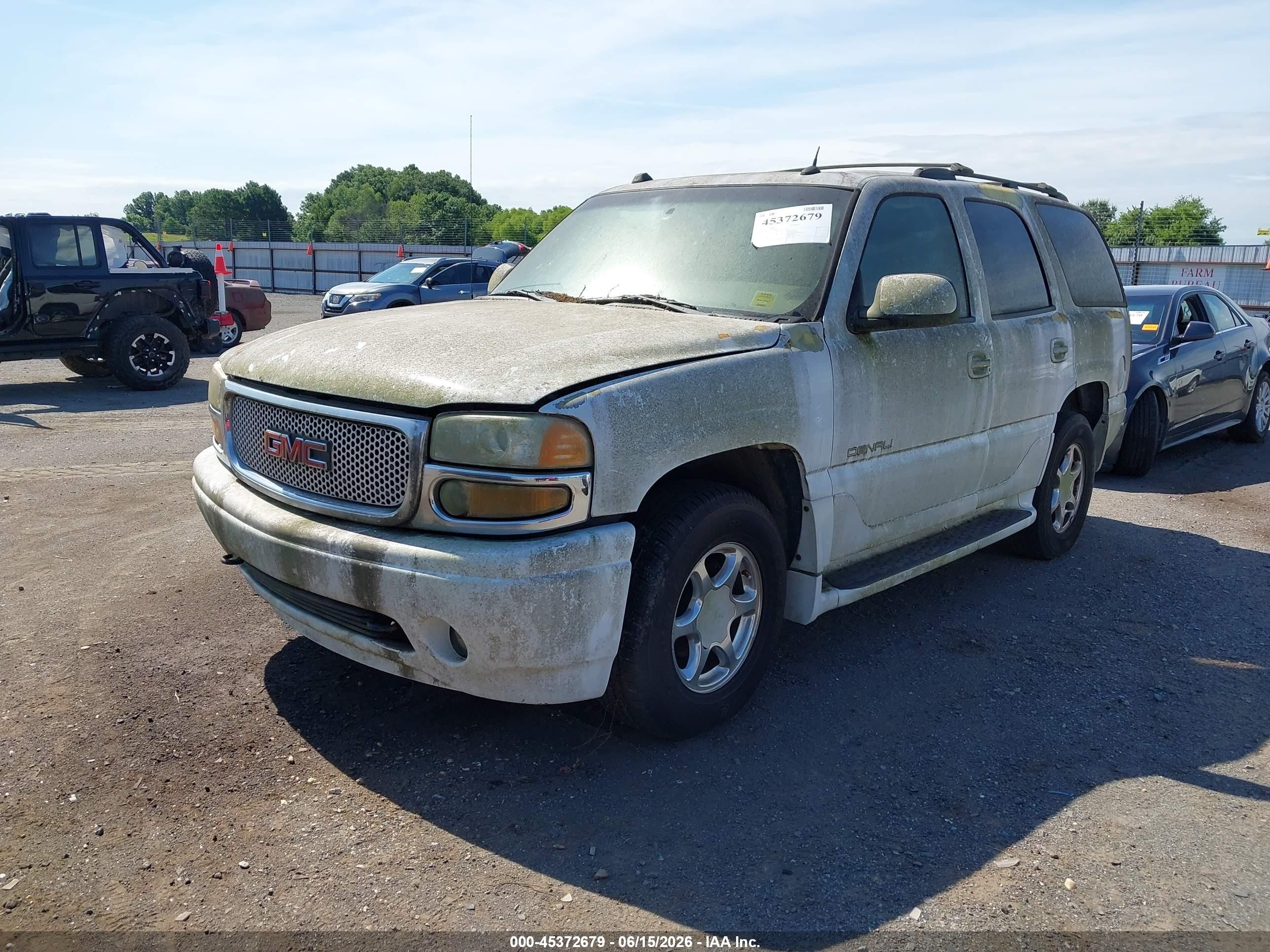 2005 Gmc Yukon Denali Белый vin: 1GKEK63UX5J234802