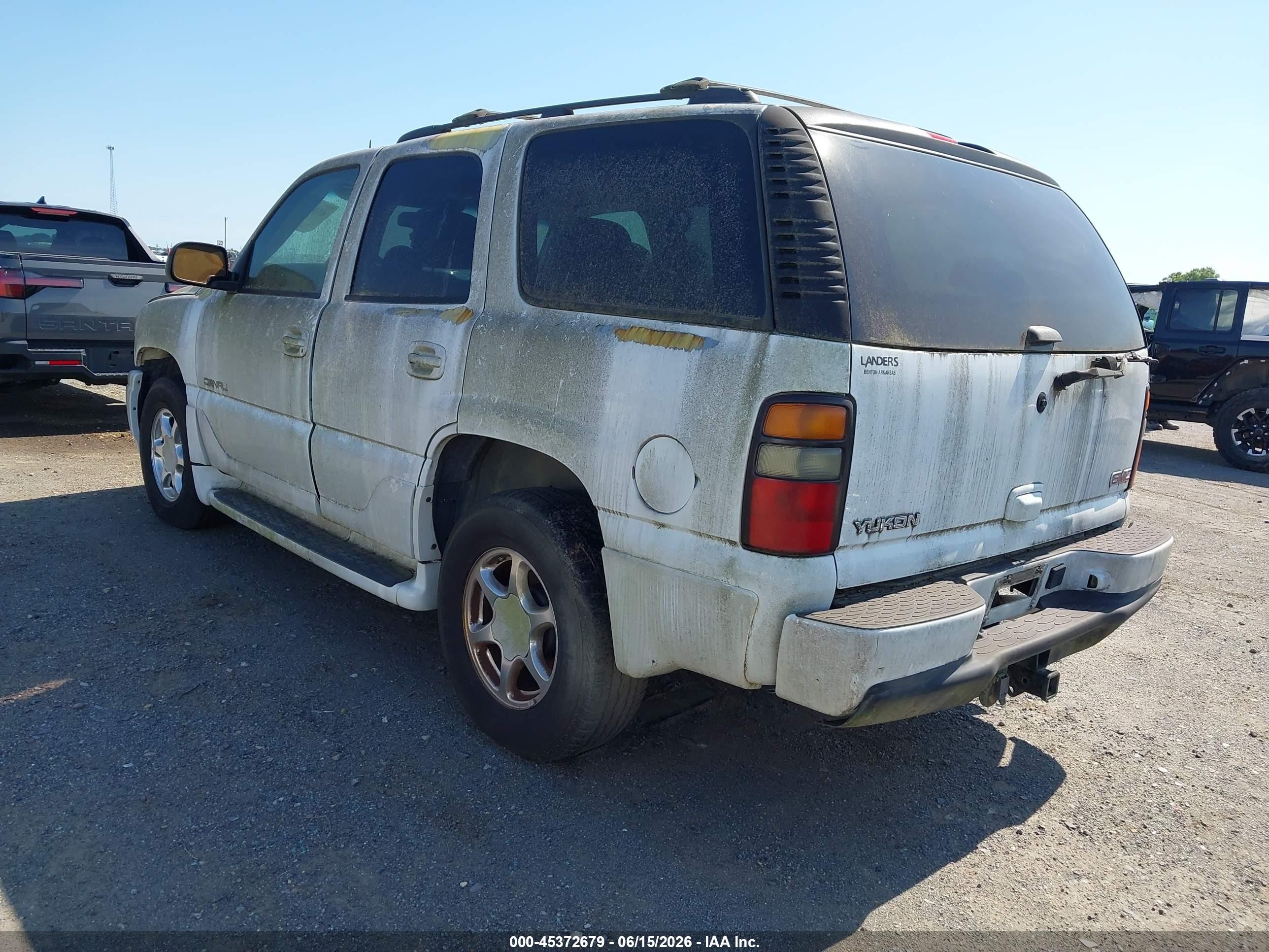 2005 Gmc Yukon Denali Белый vin: 1GKEK63UX5J234802