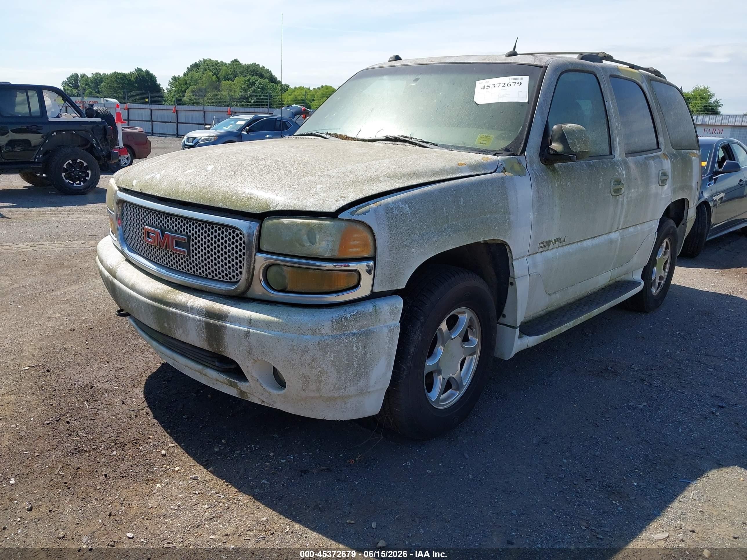 2005 Gmc Yukon Denali Белый vin: 1GKEK63UX5J234802
