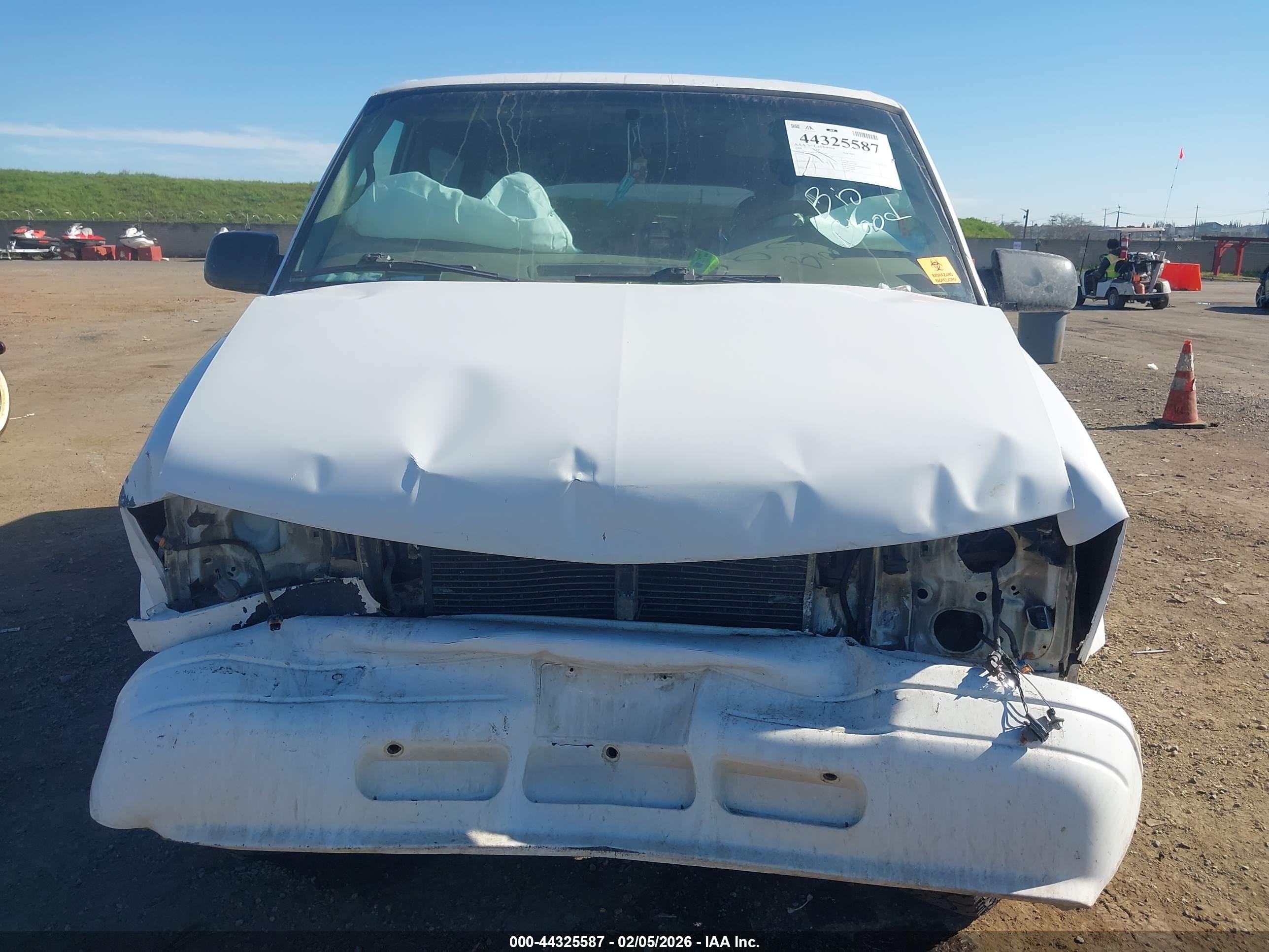 1998 Gmc Safari Sle White vin: 1GKEL19W1WB522194