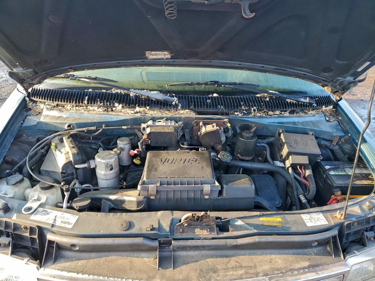 1998 Gmc Safari Xt Teal vin: 1GKEL19W4WB520245