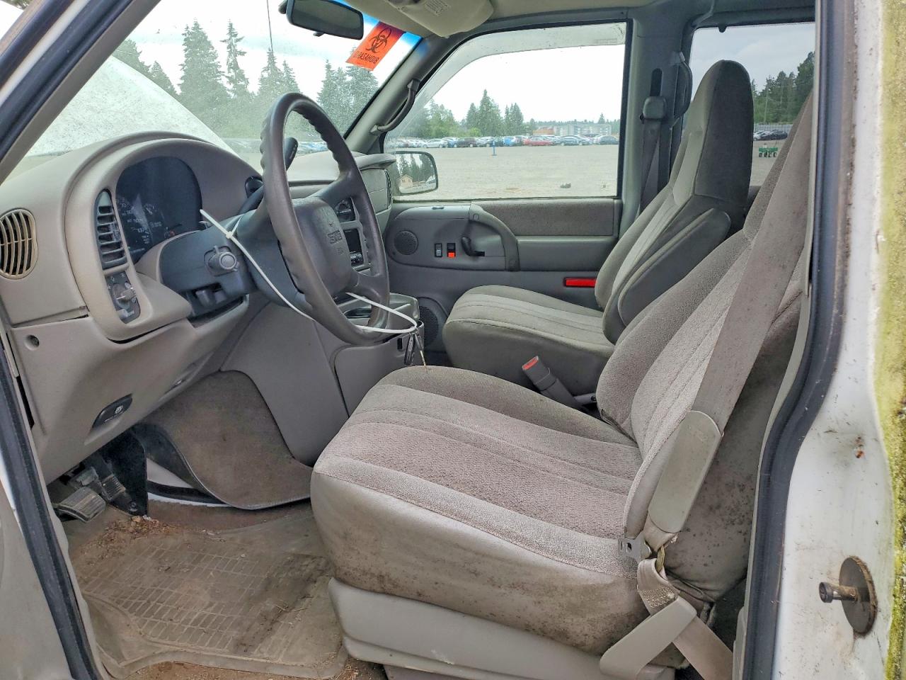 2001 Gmc Safari Xt White vin: 1GKEL19W71B503187