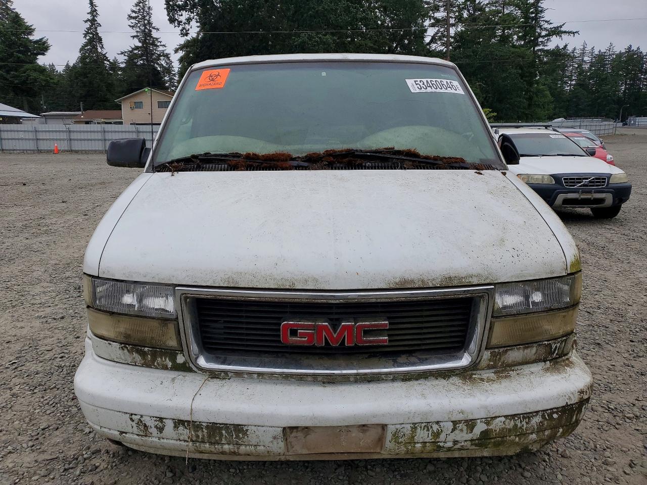2001 Gmc Safari Xt White vin: 1GKEL19W71B503187