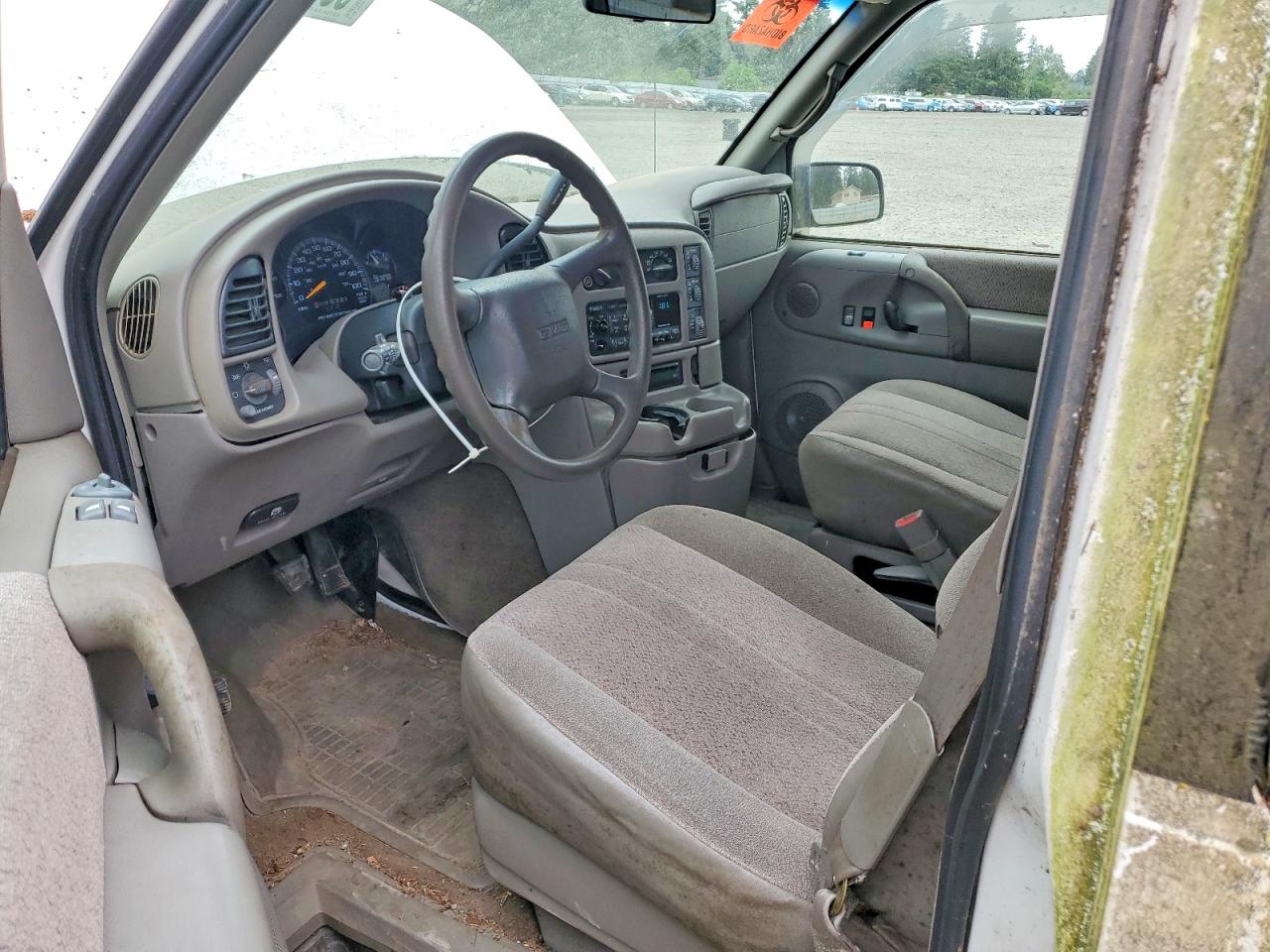 2001 Gmc Safari Xt White vin: 1GKEL19W71B503187