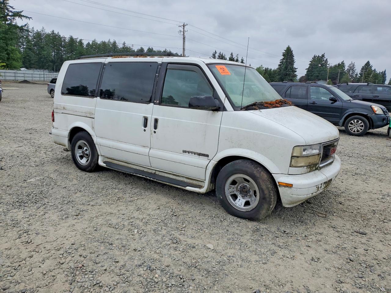 2001 Gmc Safari Xt White vin: 1GKEL19W71B503187