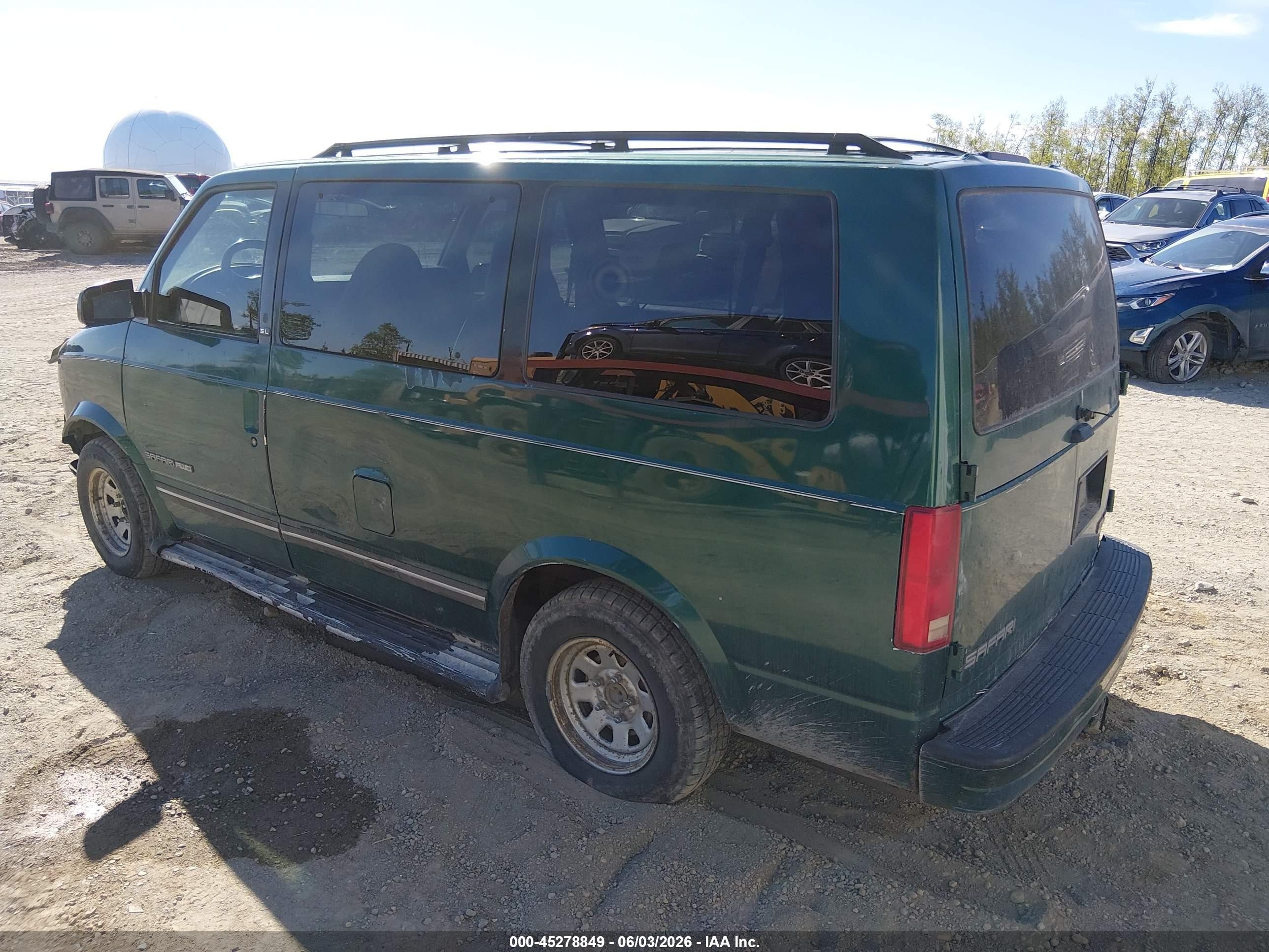 1999 Gmc Safari Sl Зеленый vin: 1GKEL19W7XB513601