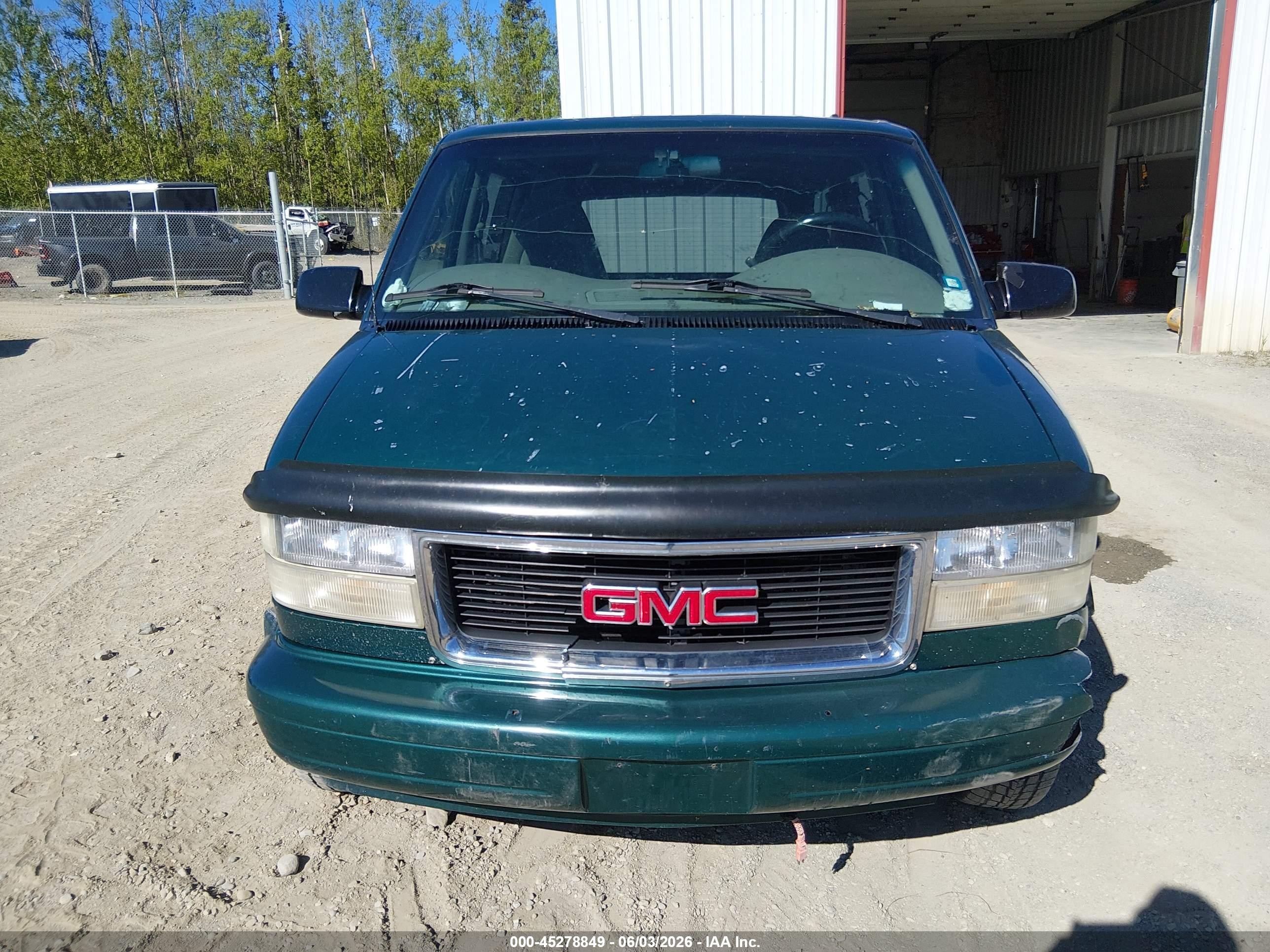 1999 Gmc Safari Sl Зеленый vin: 1GKEL19W7XB513601