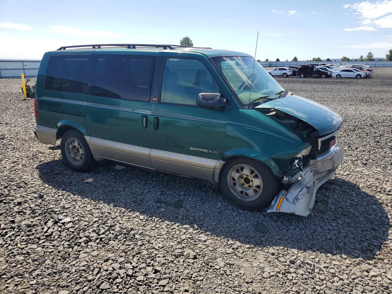 2001 Gmc Safari Xt Green vin: 1GKEL19W81B505871