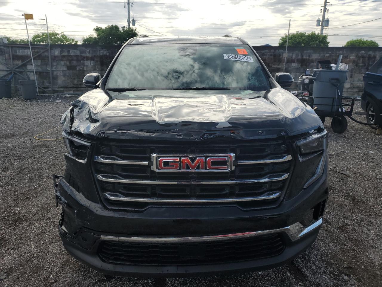 2026 Gmc Acadia Elevation Черный vin: 1GKENKKS5TJ254632 Damage: Front Bumper, Broken, Replacement Required