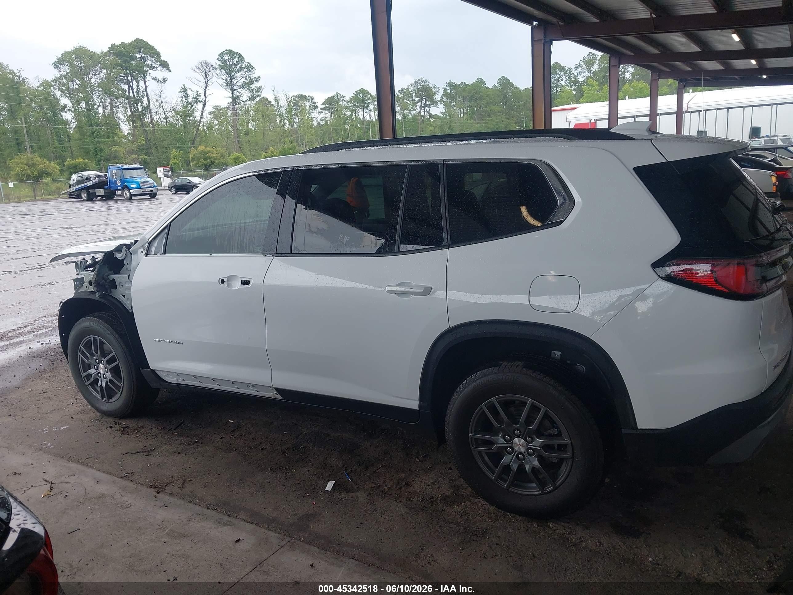 2025 Gmc Acadia Fwd Elevation White vin: 1GKENKRS1SJ135576