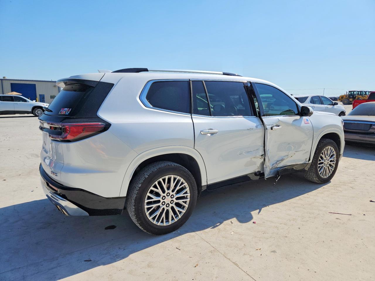 2025 Gmc Acadia Denali White vin: 1GKENLRS7SJ219620