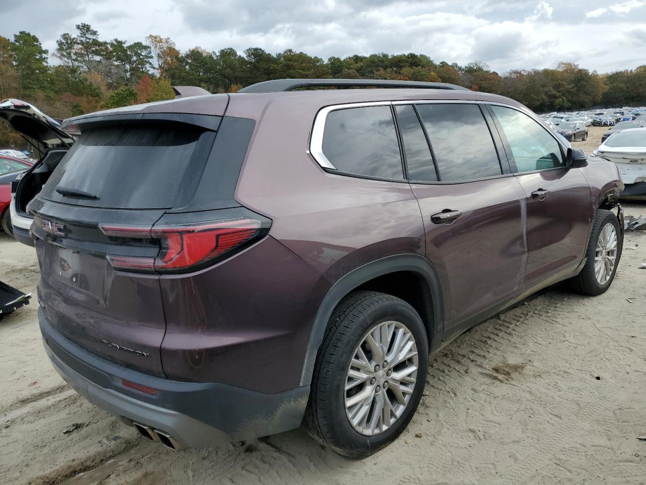 2024 Gmc Acadia Uplevel Темно-бордовый vin: 1GKENNKS4RJ206906