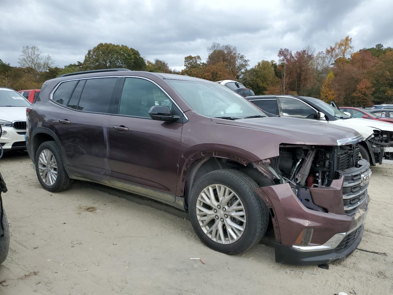 2024 Gmc Acadia Uplevel Темно-бордовый vin: 1GKENNKS4RJ206906