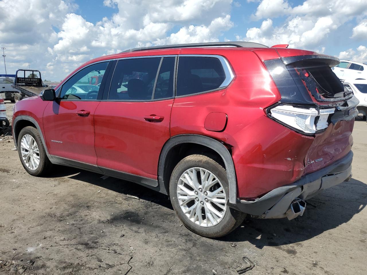 2024 Gmc Acadia Uplevel Красный vin: 1GKENNKS6RJ218376