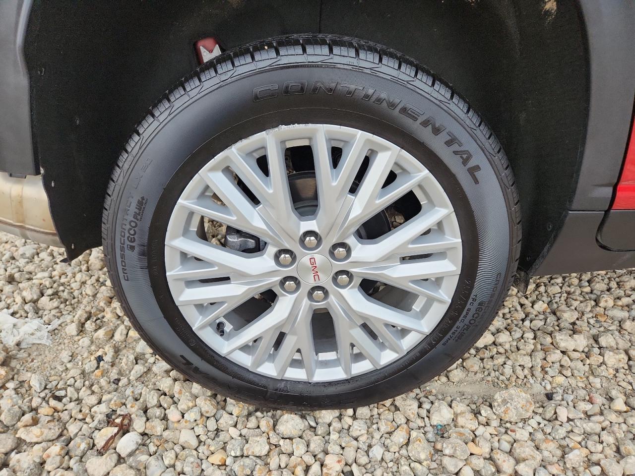 2026 Gmc Acadia Ele Red vin: 1GKENNKS7TJ330837 Damage: Right Rear Wheel, Curb Rash, 8 To 9 Inches