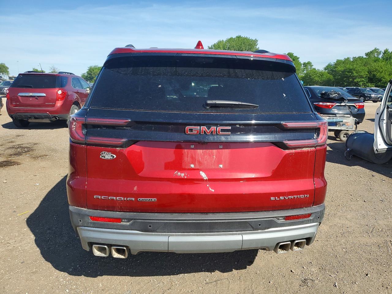 2026 Gmc Acadia Elevation Maroon vin: 1GKENNKS9TJ163395