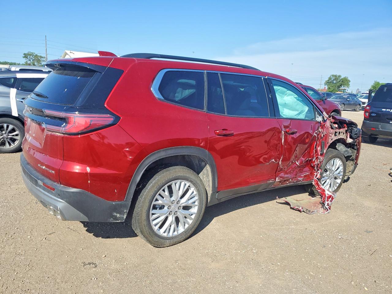 2026 Gmc Acadia Elevation Maroon vin: 1GKENNKS9TJ163395