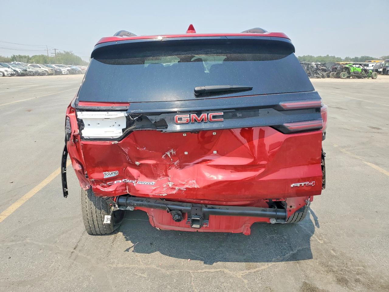 2025 Gmc Acadia At4 Красный vin: 1GKENPRS3SJ174828
