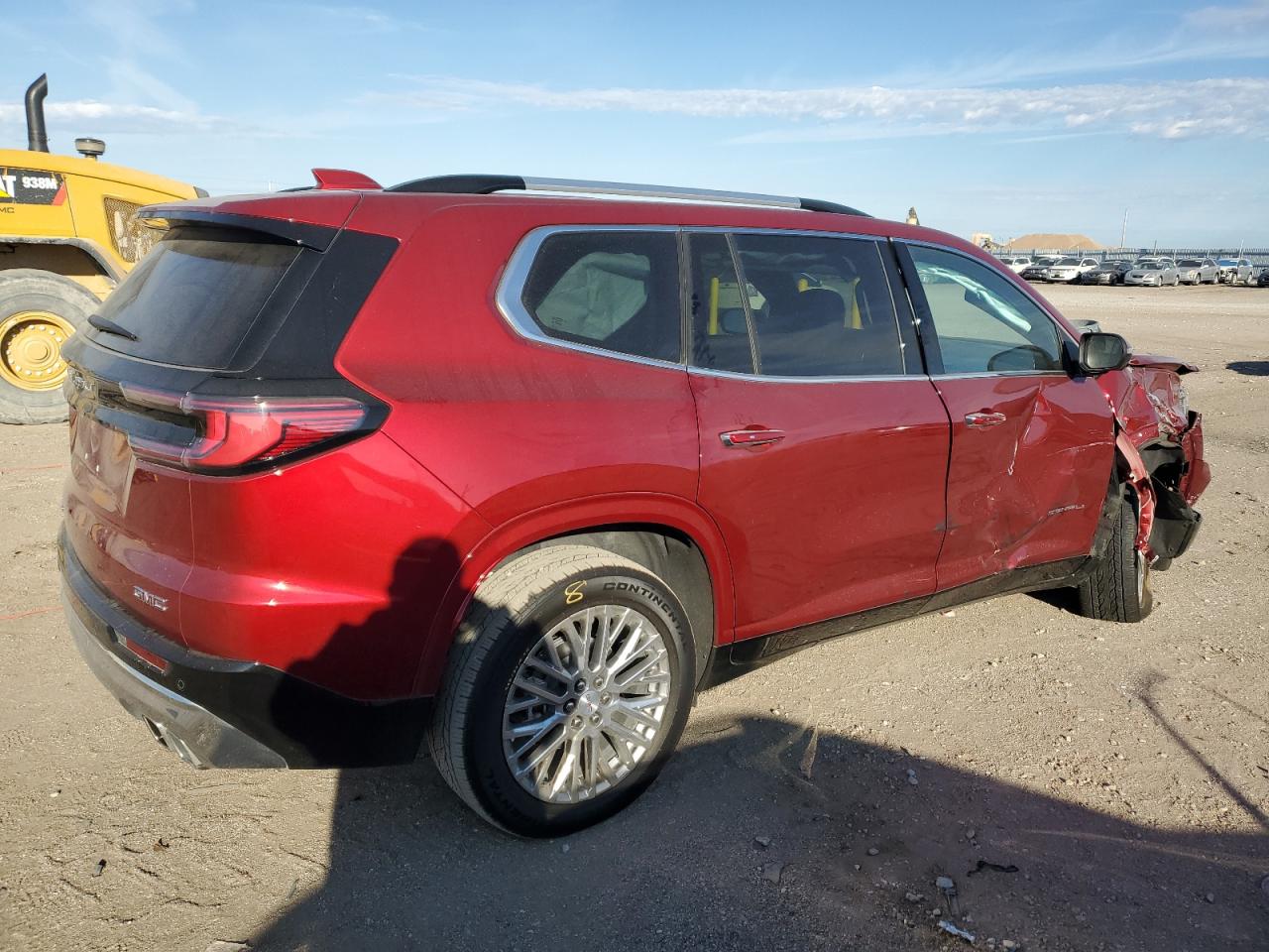 2024 Gmc Acadia Denali Темно-бордовый vin: 1GKENRKS7RJ149589