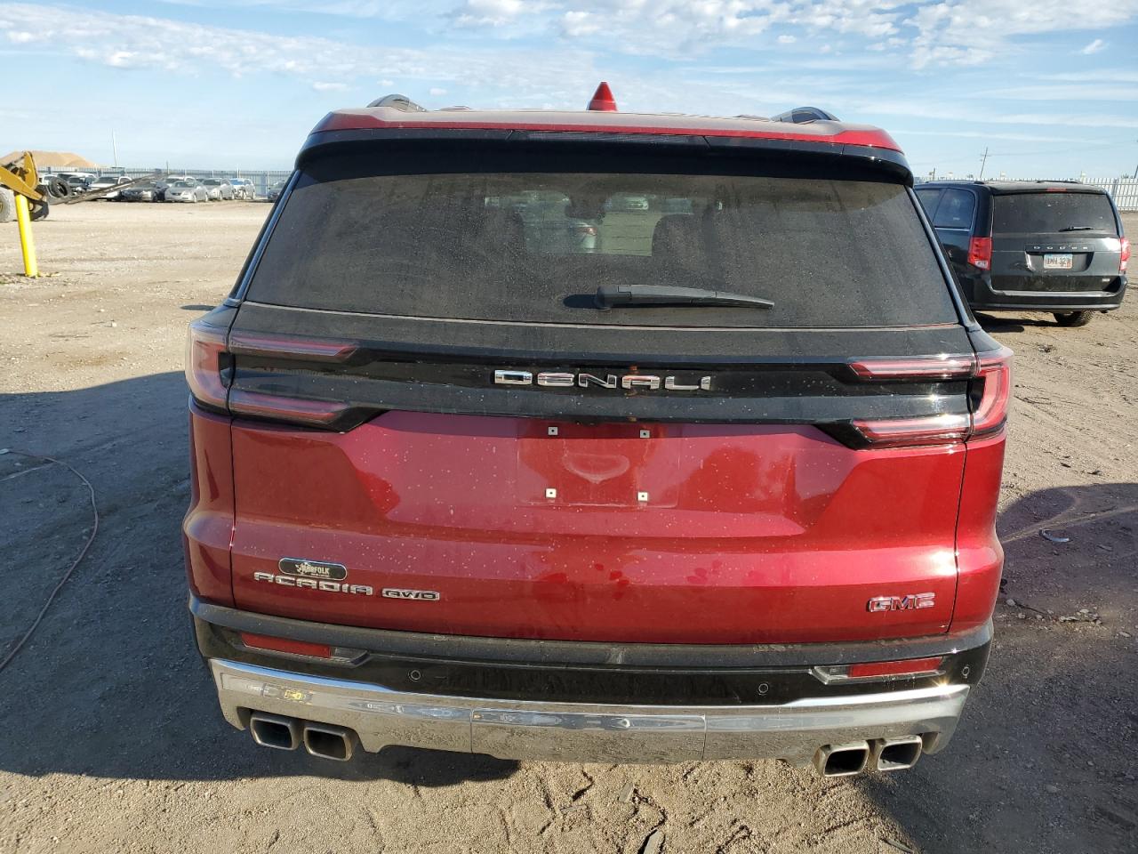 2024 Gmc Acadia Denali Темно-бордовый vin: 1GKENRKS7RJ149589