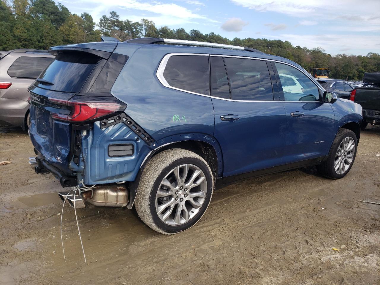 2025 Gmc Acadia Denali Blue vin: 1GKENRRS4SJ137122