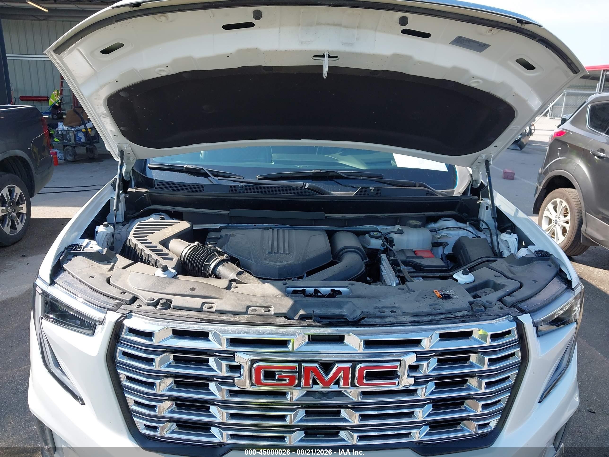 2025 Gmc Acadia Awd Denali White vin: 1GKENRRS8SJ163447
