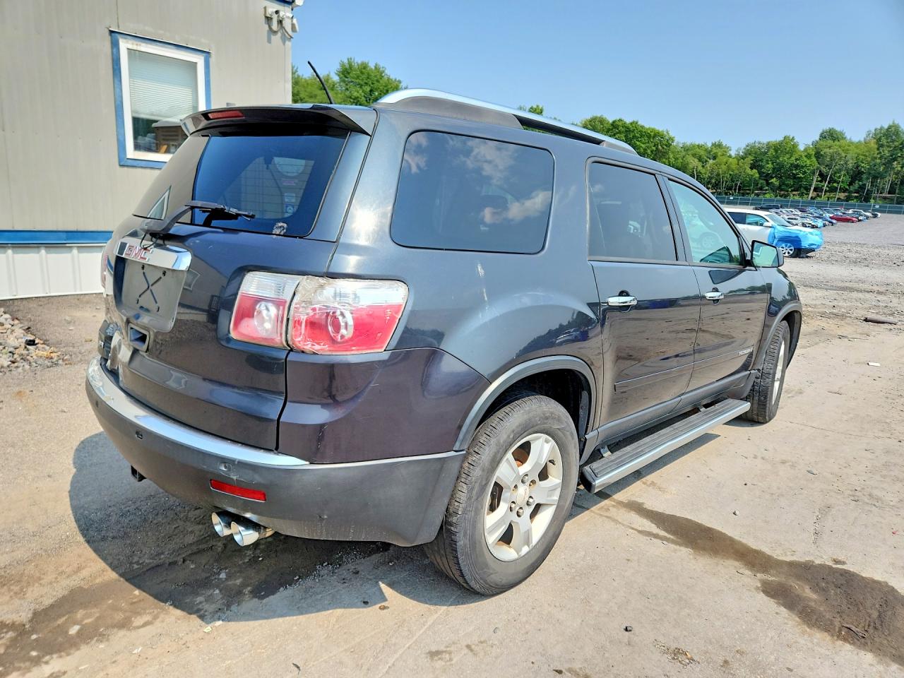 2007 Gmc Acadia Sle Черный vin: 1GKER13707J125101