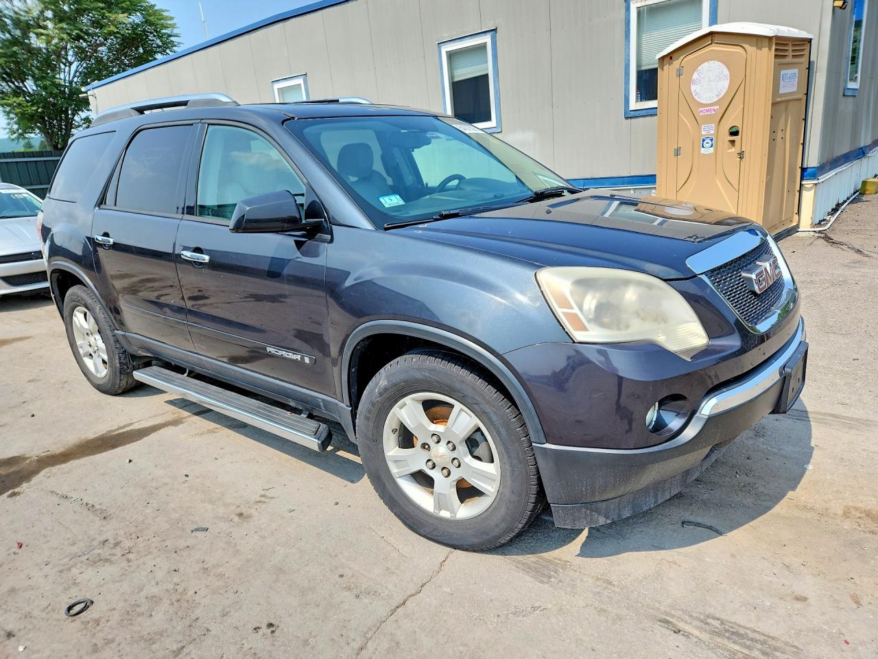 2007 Gmc Acadia Sle Черный vin: 1GKER13707J125101